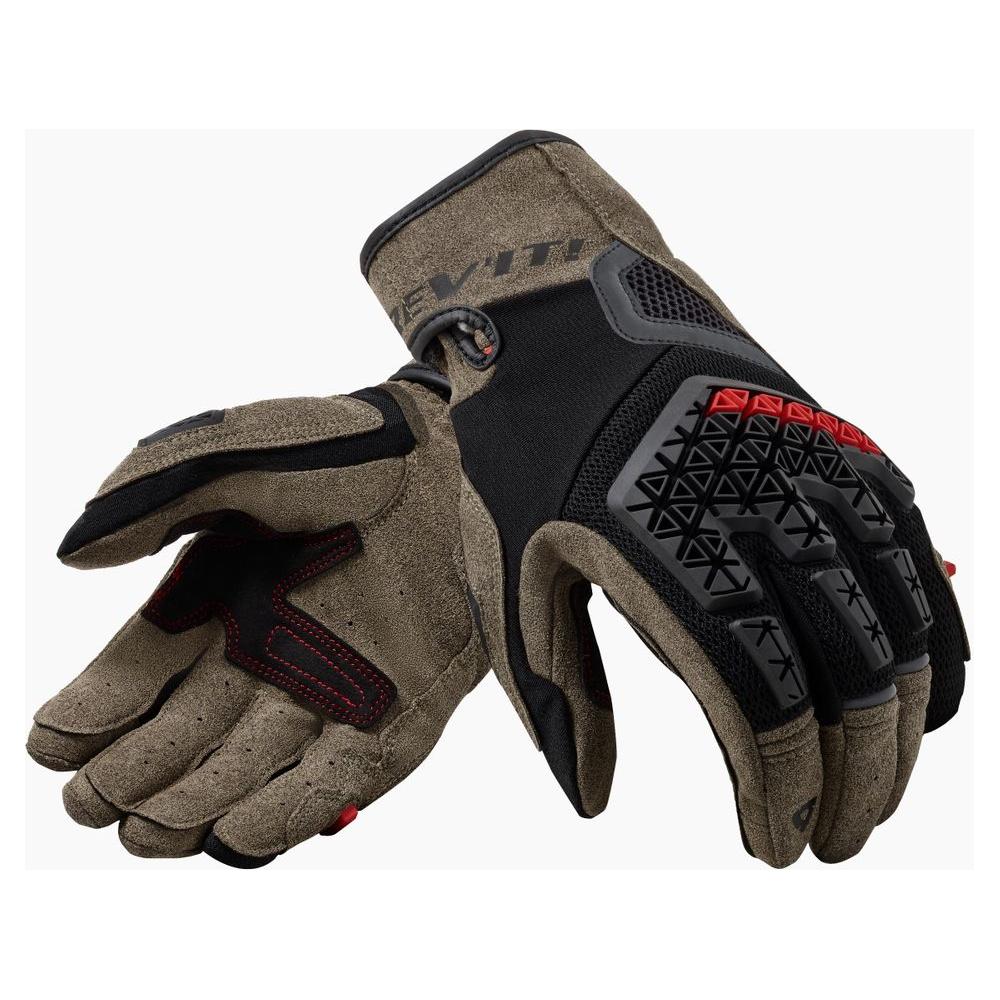 Revit Mangrove Textile Gloves Sand / Black