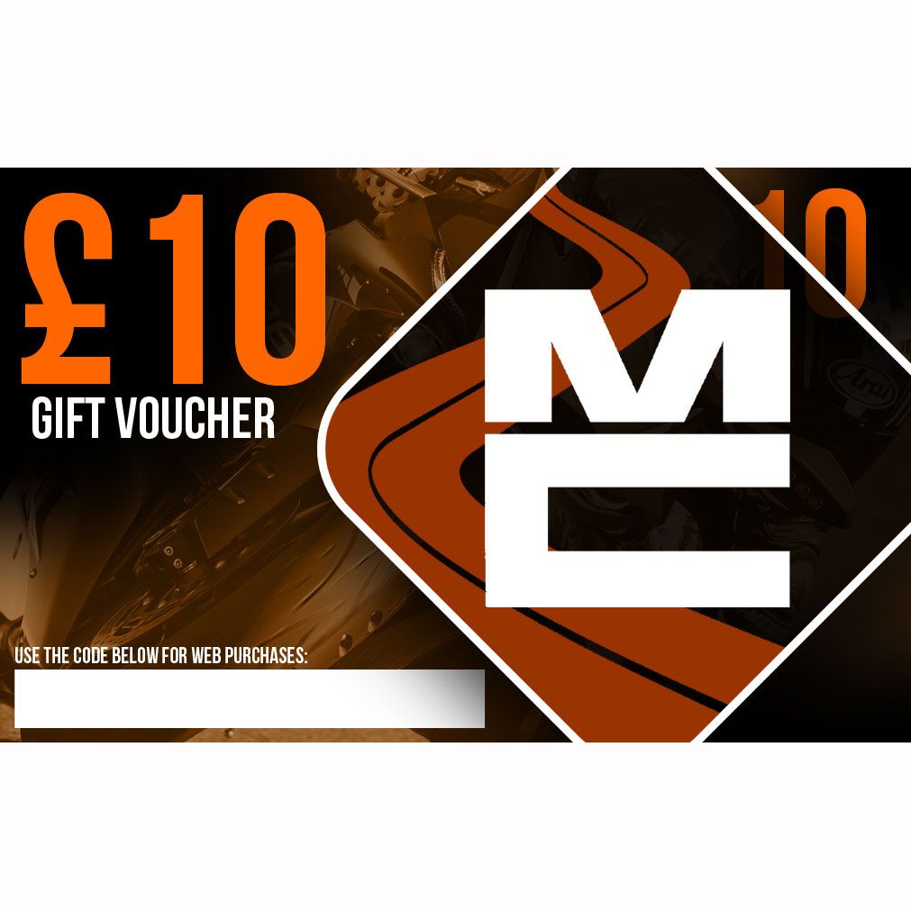 Moto Central £10 Gift Voucher  - FREE UK Shipping, FREE 365 Day Returns | Moto Central