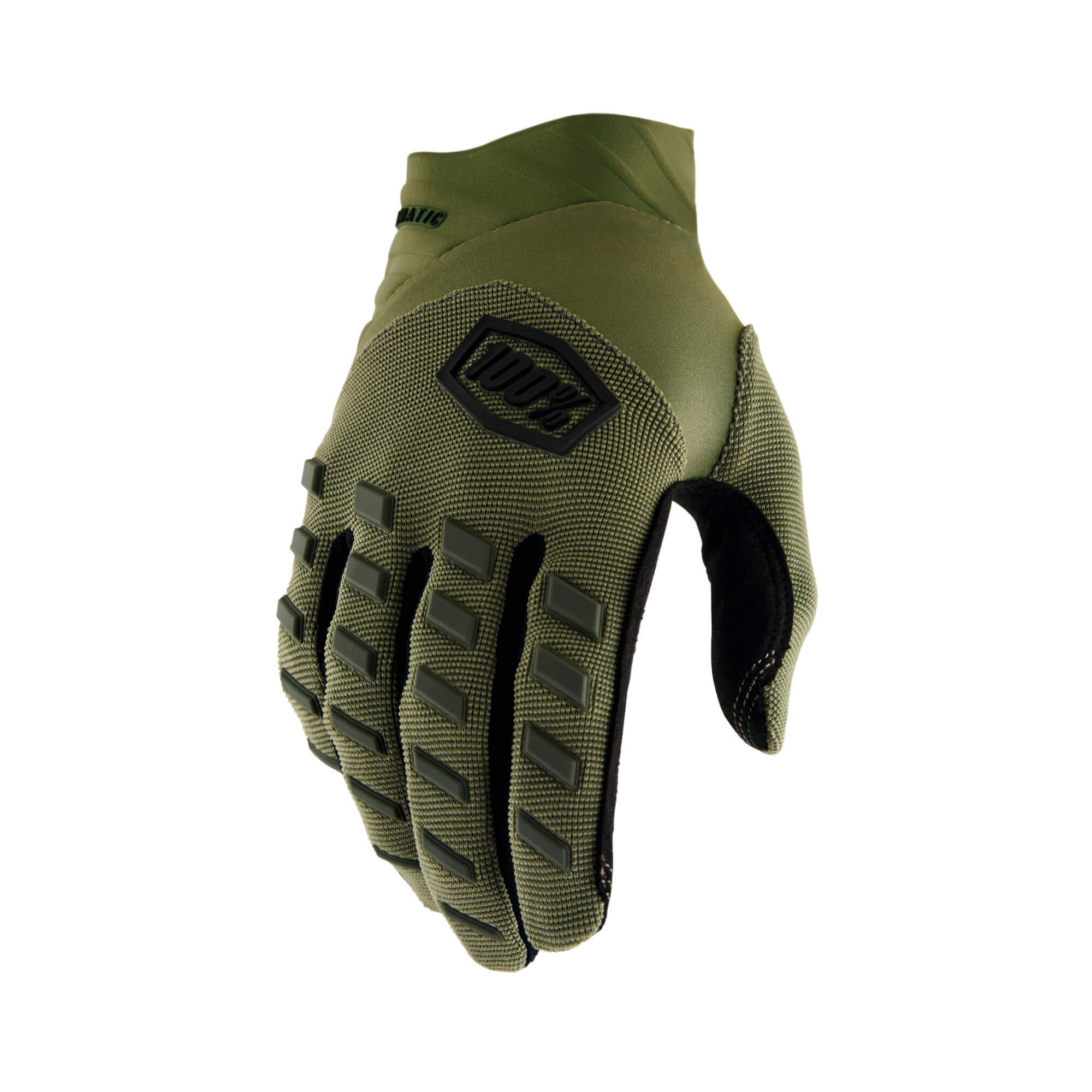 100% Airmatic Gloves Army Green - FREE UK Shipping, FREE 365 Day Returns | Moto Central