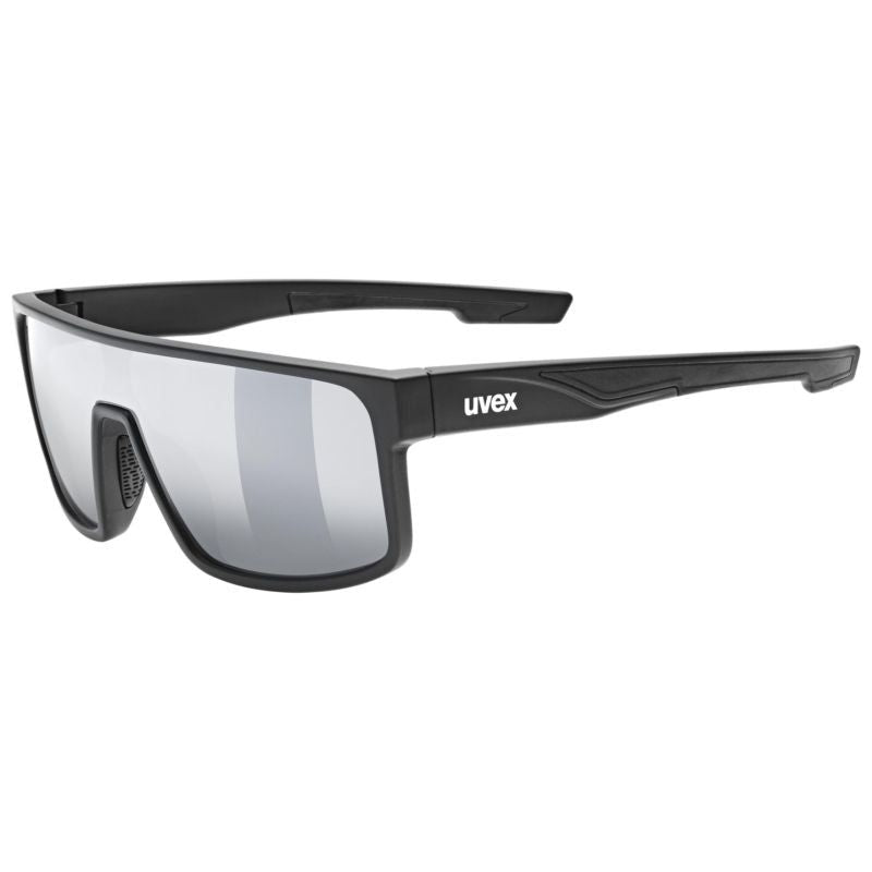 Uvex LGL 51 Sunglasses Matt Black / Silver