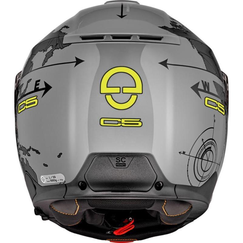 Schuberth C5 Flip-Up Helmet Globe Grey