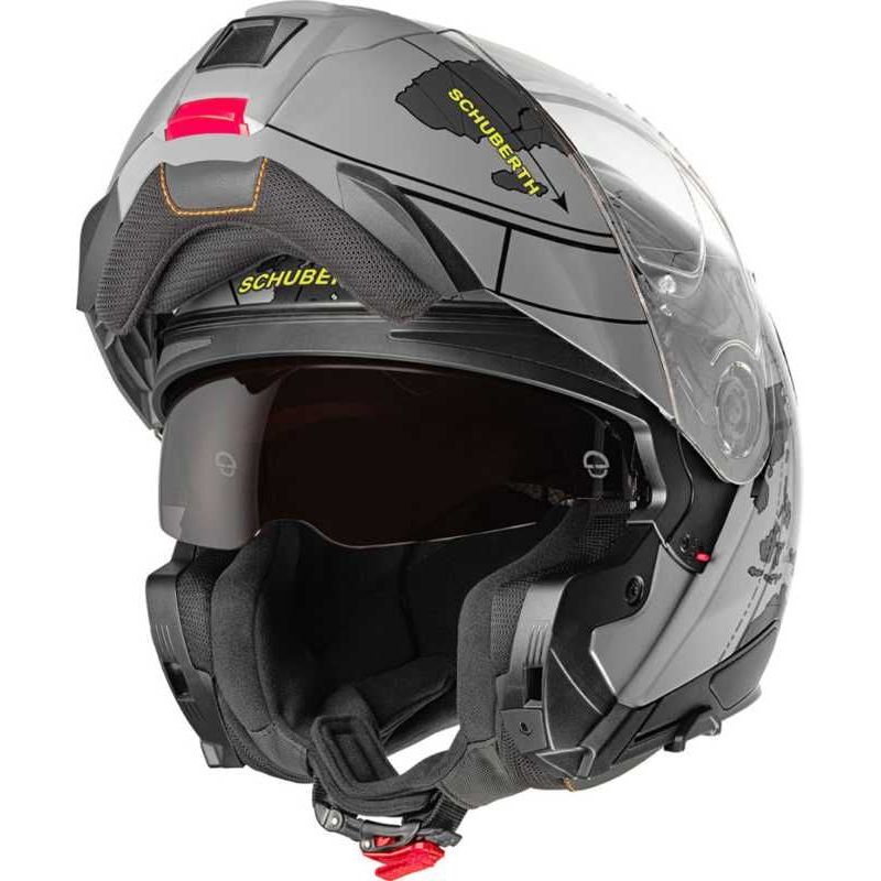 Schuberth C5 Flip-Up Helmet Globe Grey