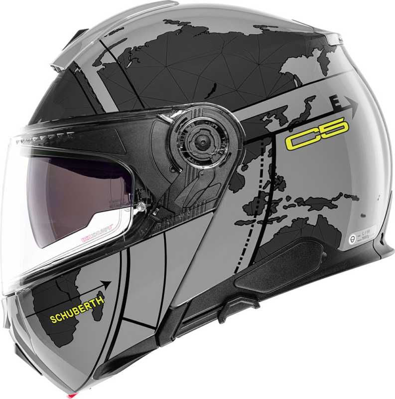 Schuberth C5 Flip-Up Helmet Globe Grey