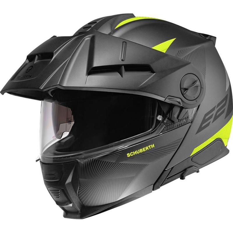 Schuberth E2 Defender Flip-Up Helmet Yellow / Black