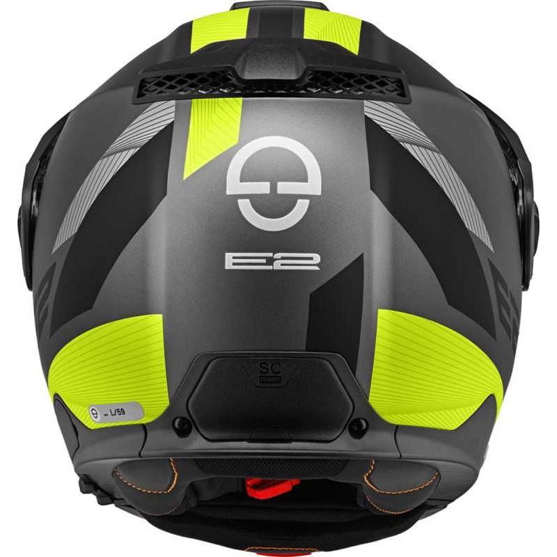 Schuberth E2 Defender Flip-Up Helmet Yellow / Black