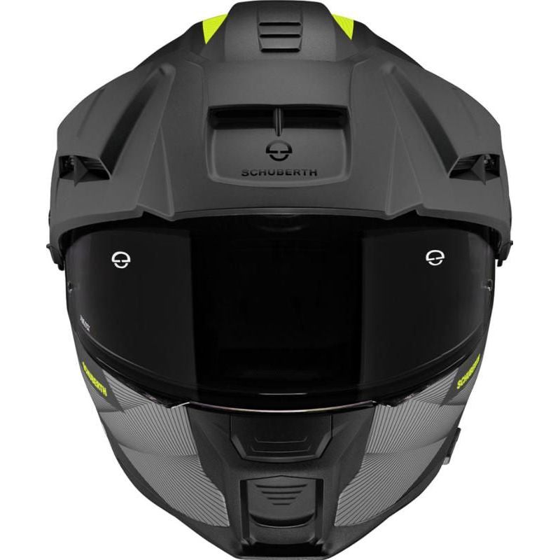 Schuberth E2 Defender Flip-Up Helmet Yellow / Black