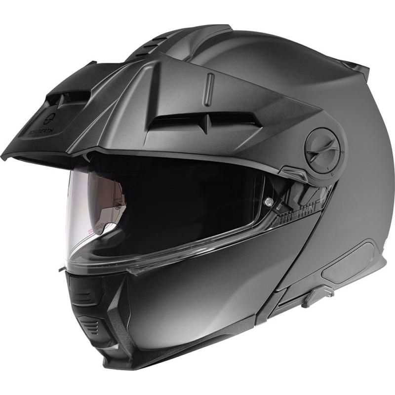 Schuberth E2 Flip-Up Helmet Matt Black - FREE UK Shipping, FREE 365 Day Returns | Moto Central