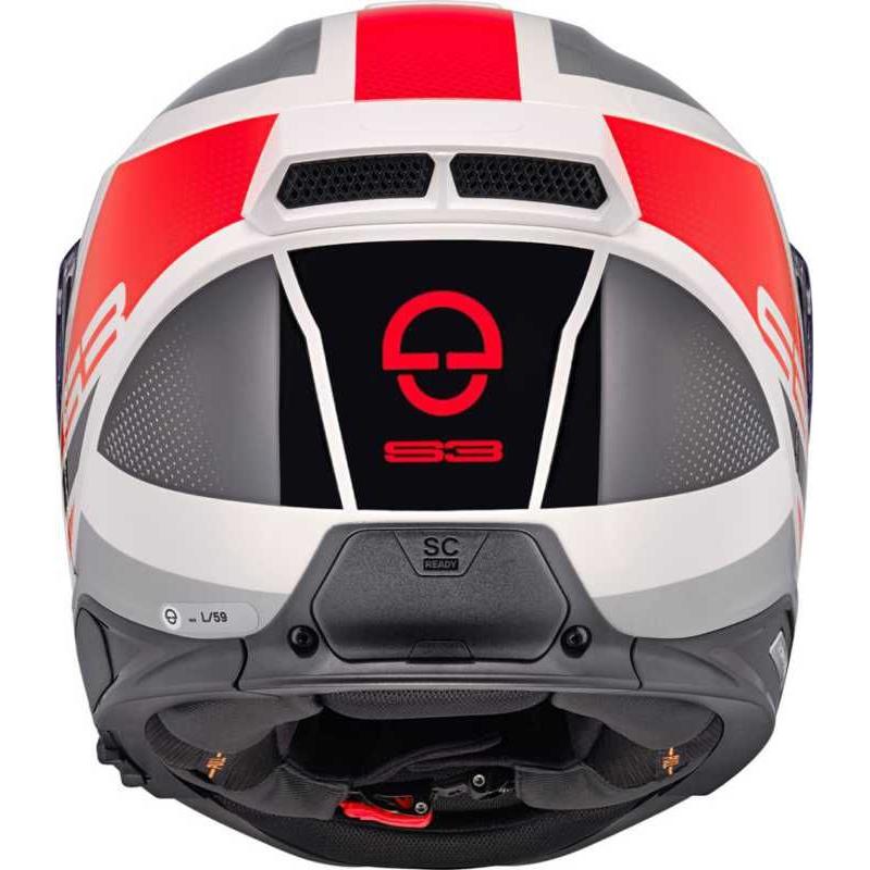 Schuberth S3 Daytona Full Face Helmet Red / White