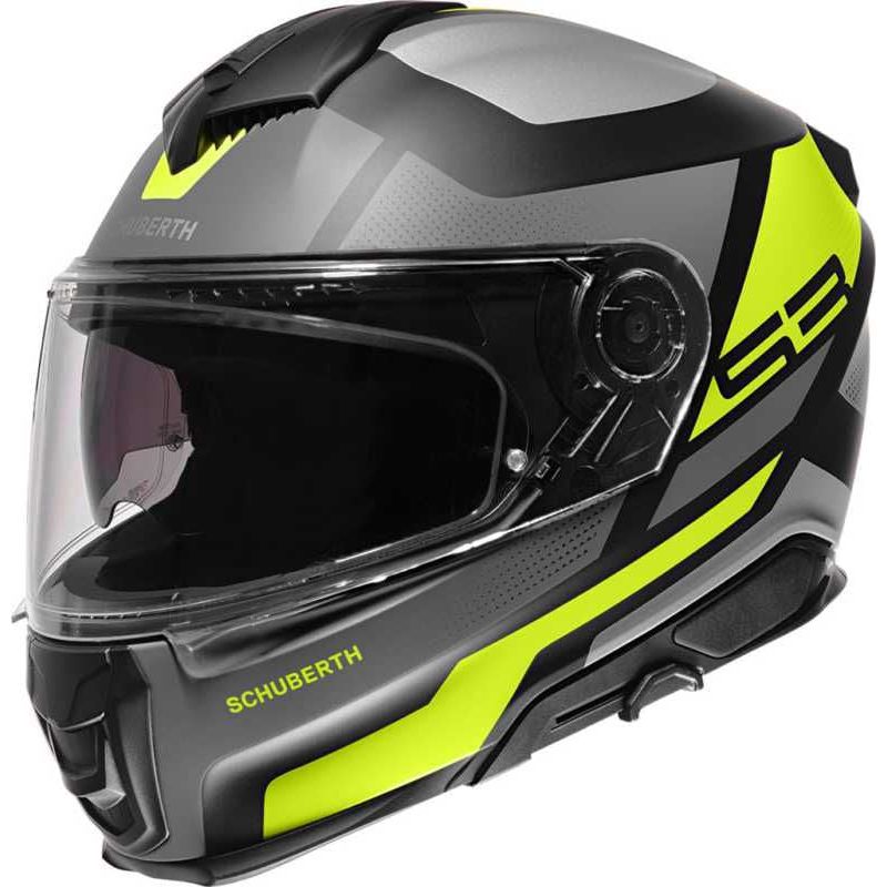 Schuberth S3 Daytona Full Face Helmet Yellow / Grey