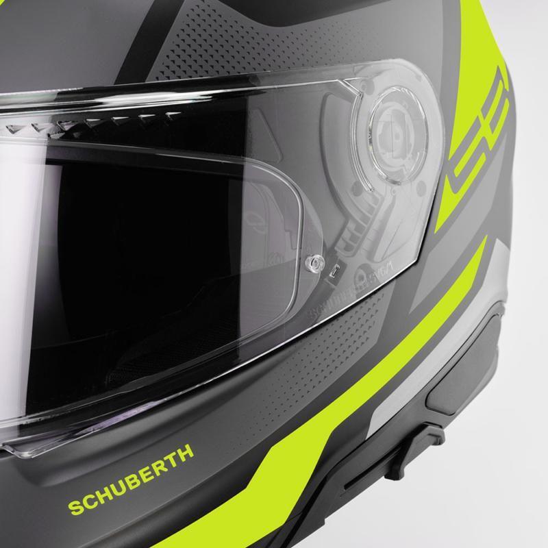 Schuberth S3 Daytona Full Face Helmet Yellow / Grey