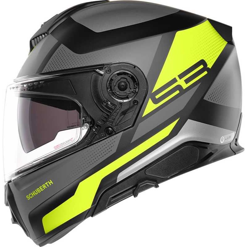 Schuberth S3 Daytona Full Face Helmet Yellow / Grey