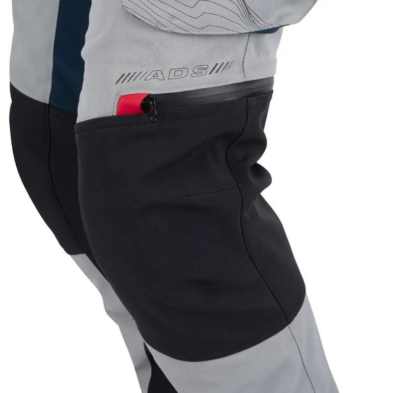 Bering Freeway Textile Trouser Grey / Blue - FREE UK Shipping, FREE 365 Day Returns | Moto Central