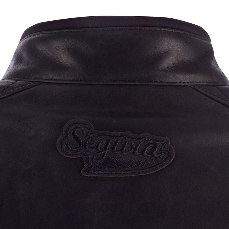 Segura Track Leather Jacket Black - FREE UK Shipping, FREE 365 Day Returns | Moto Central