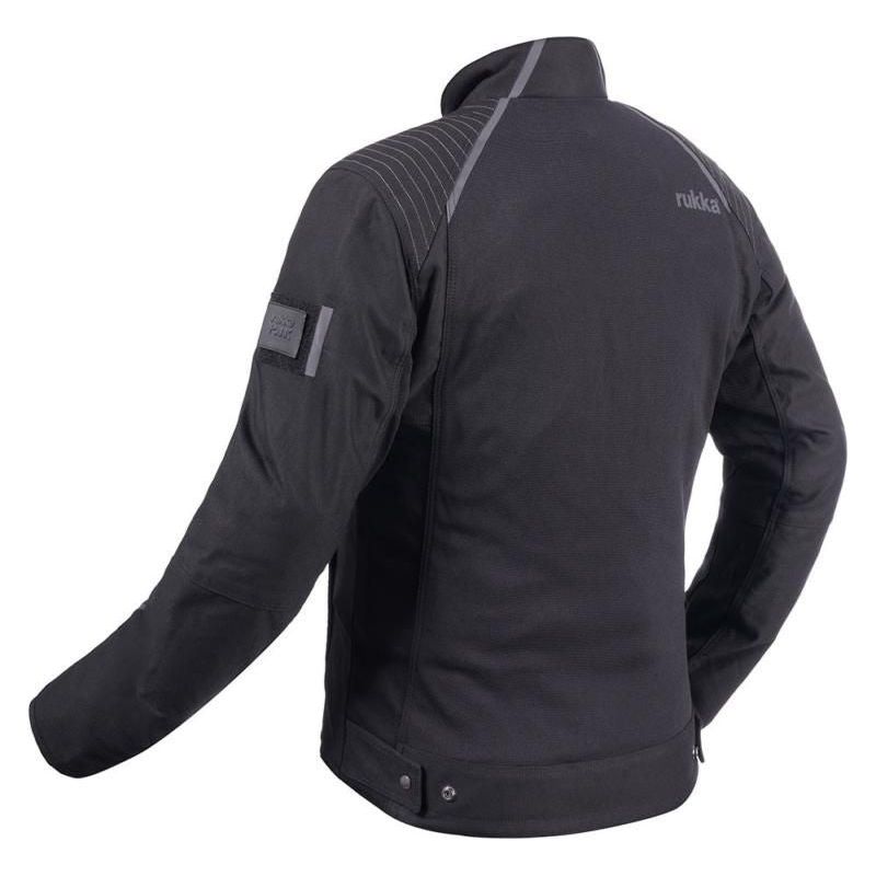 Rukka Spirit-R Textile Jacket Black / Silver