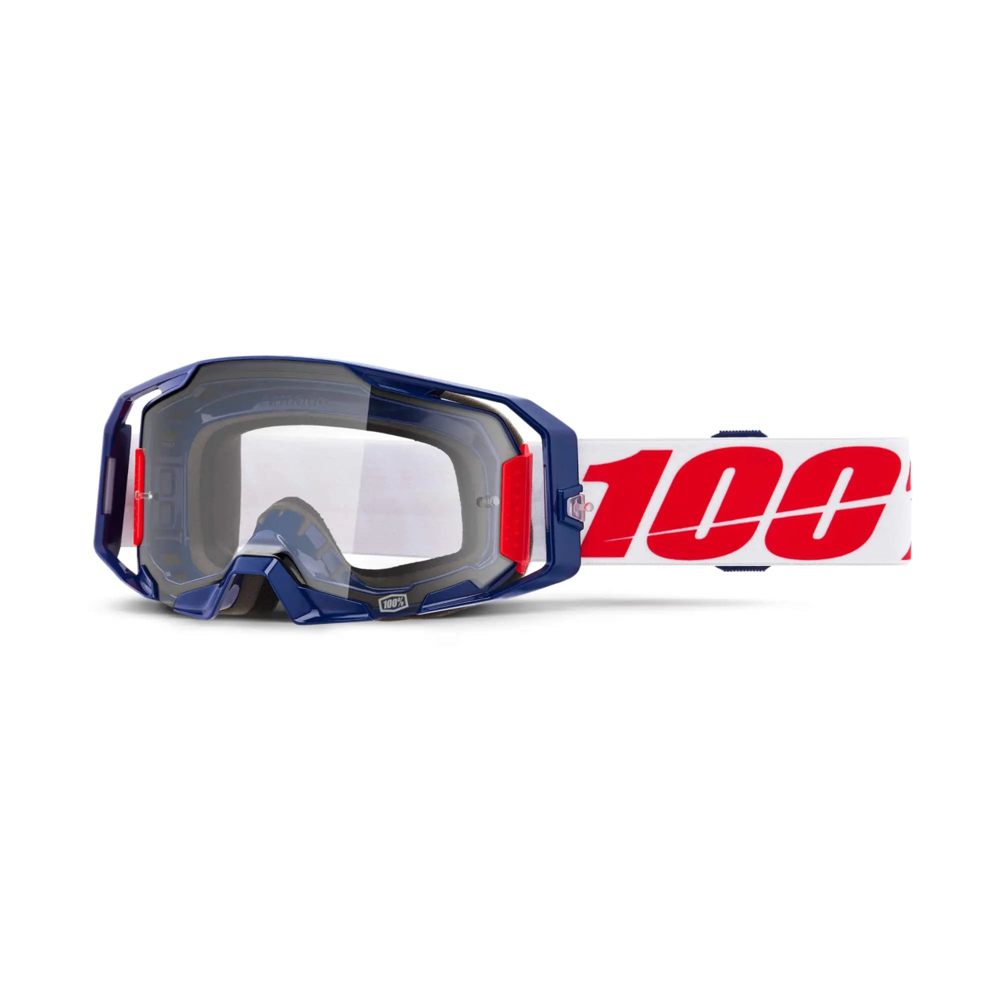 100% ARmatic Goggles Mach Z / Clear Lens - FREE UK Shipping, FREE 365 Day Returns | Moto Central