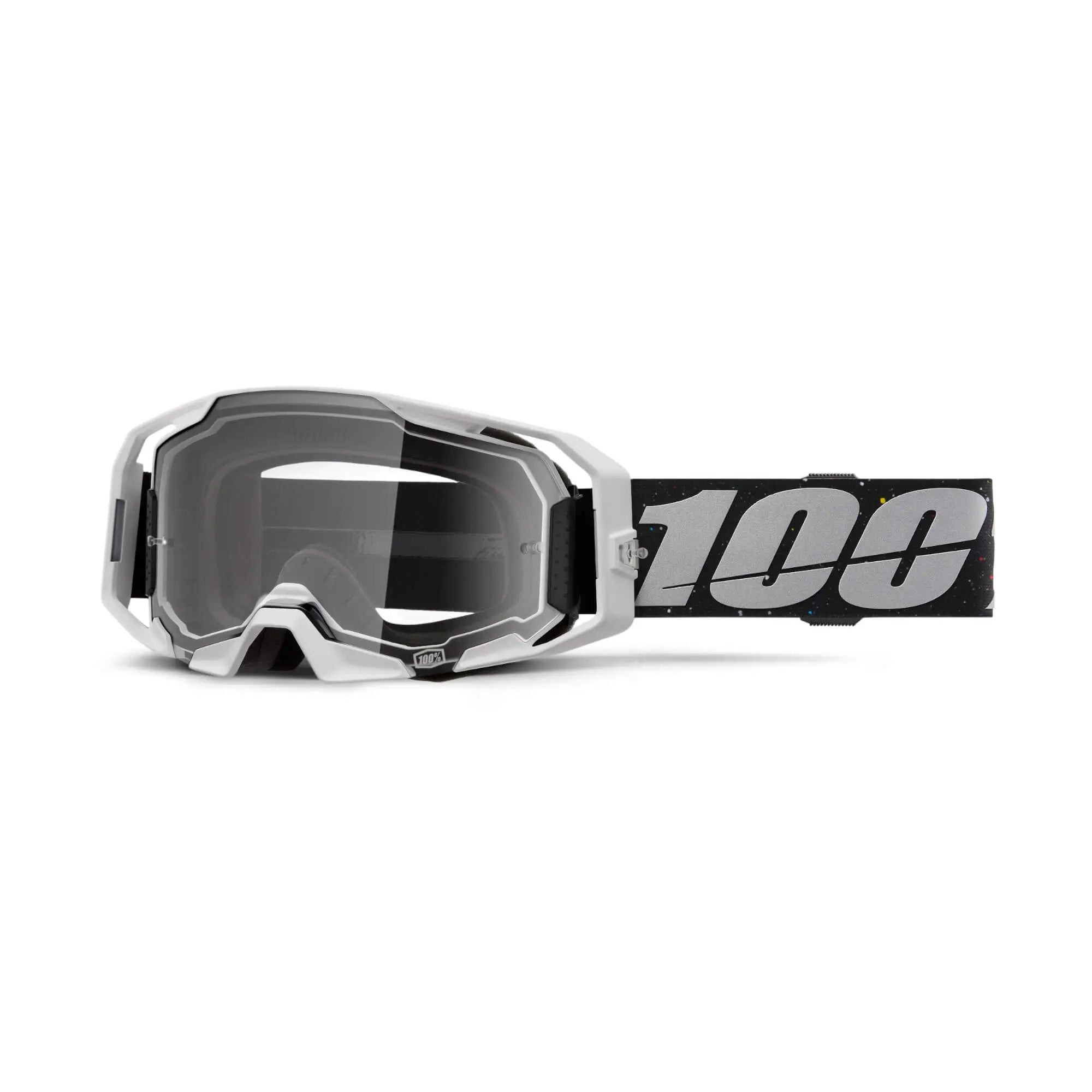 100% ARmatic Goggles RapidRacer / Clear Lens - FREE UK Shipping, FREE 365 Day Returns | Moto Central