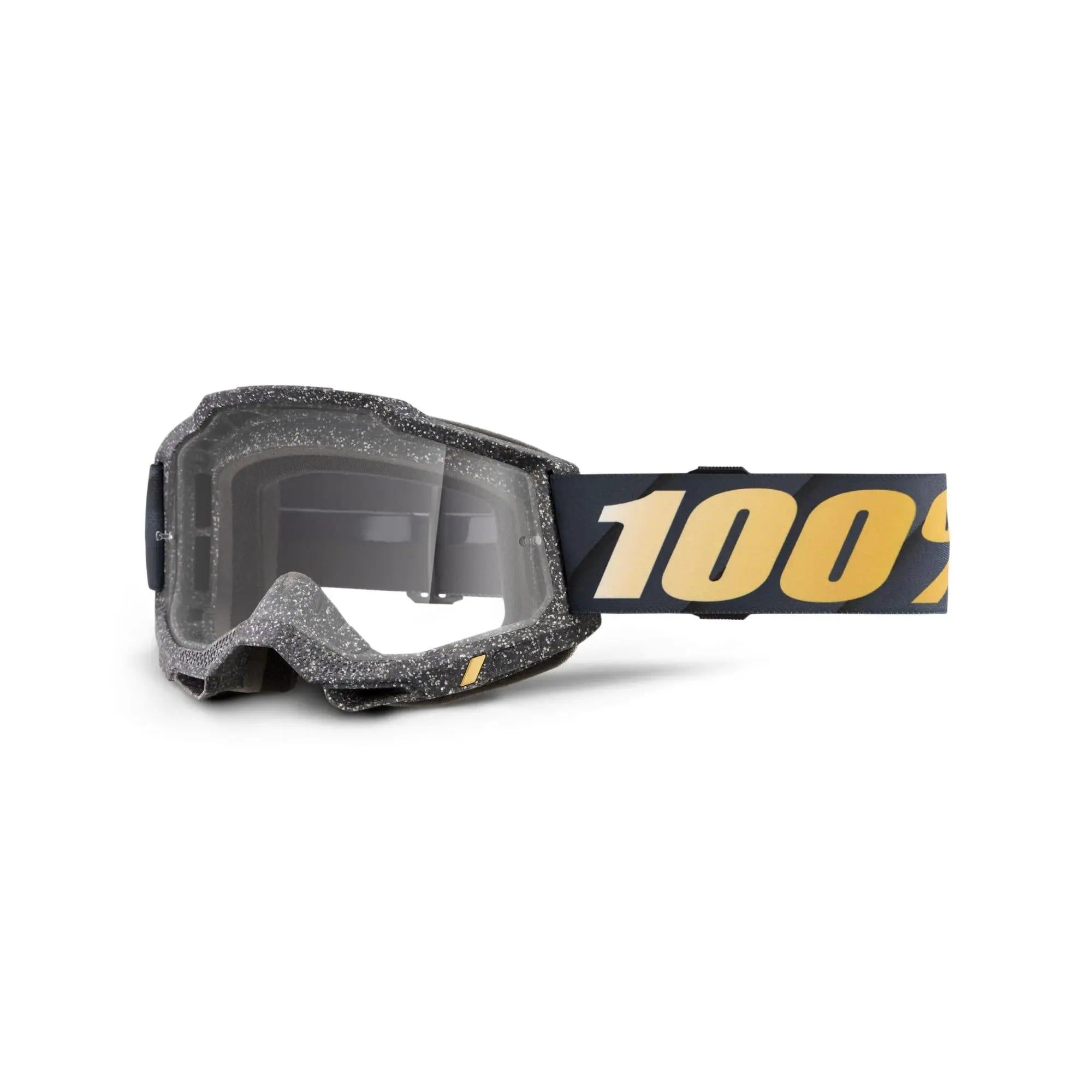 100% Accuri 2 Goggles Risland / Clear Lens - FREE UK Shipping, FREE 365 Day Returns | Moto Central