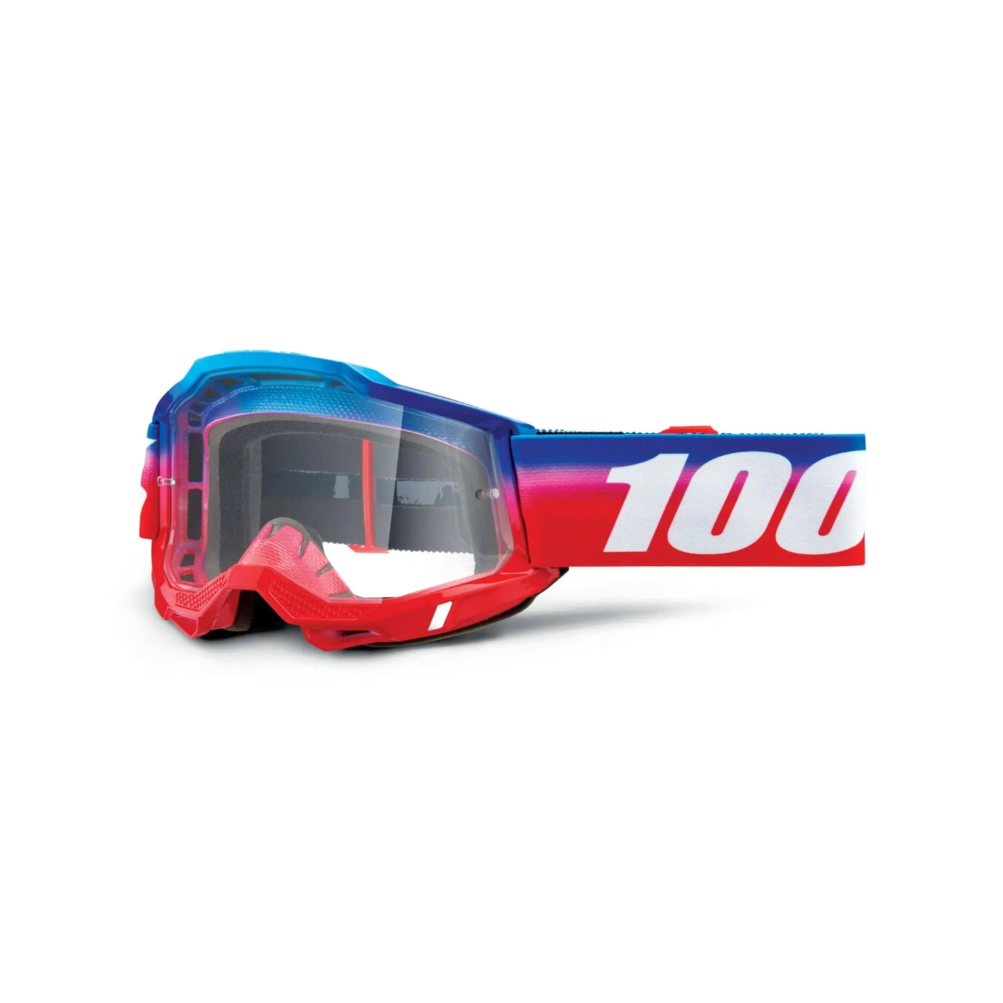 100% Accuri 2 Goggles Unity / Clear Lens - FREE UK Shipping, FREE 365 Day Returns | Moto Central