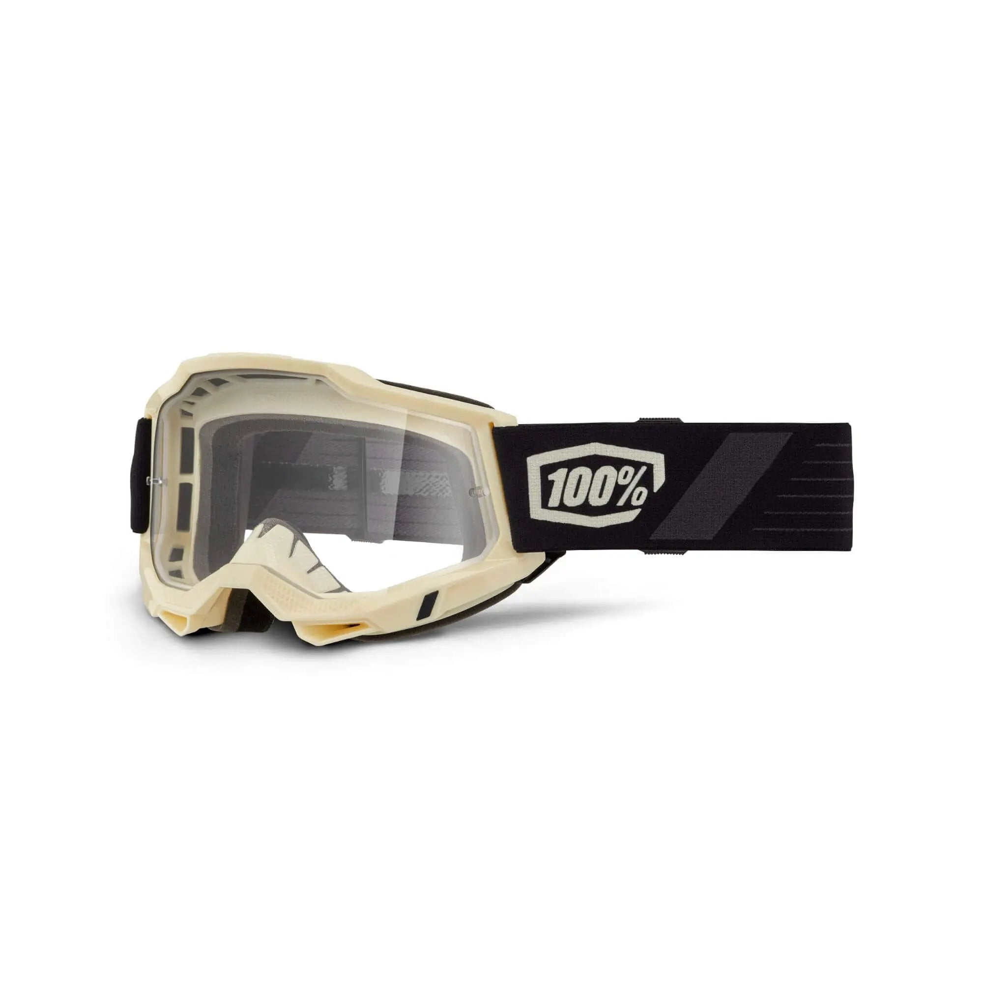 100% Accuri 2 Goggles Waystar / Clear Lens - FREE UK Shipping, FREE 365 Day Returns | Moto Central