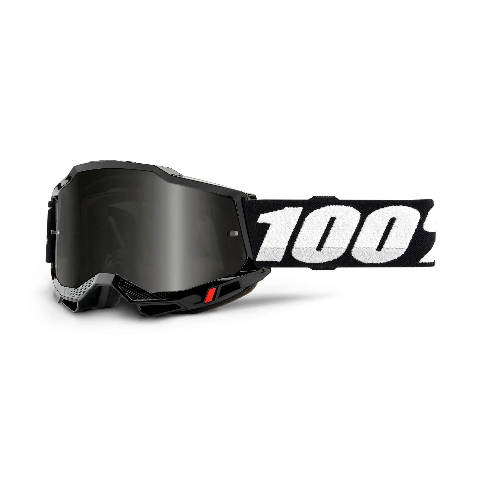 100% Accuri 2 Sand Goggles Black / Smoke Lens - FREE UK Shipping, FREE 365 Day Returns | Moto Central