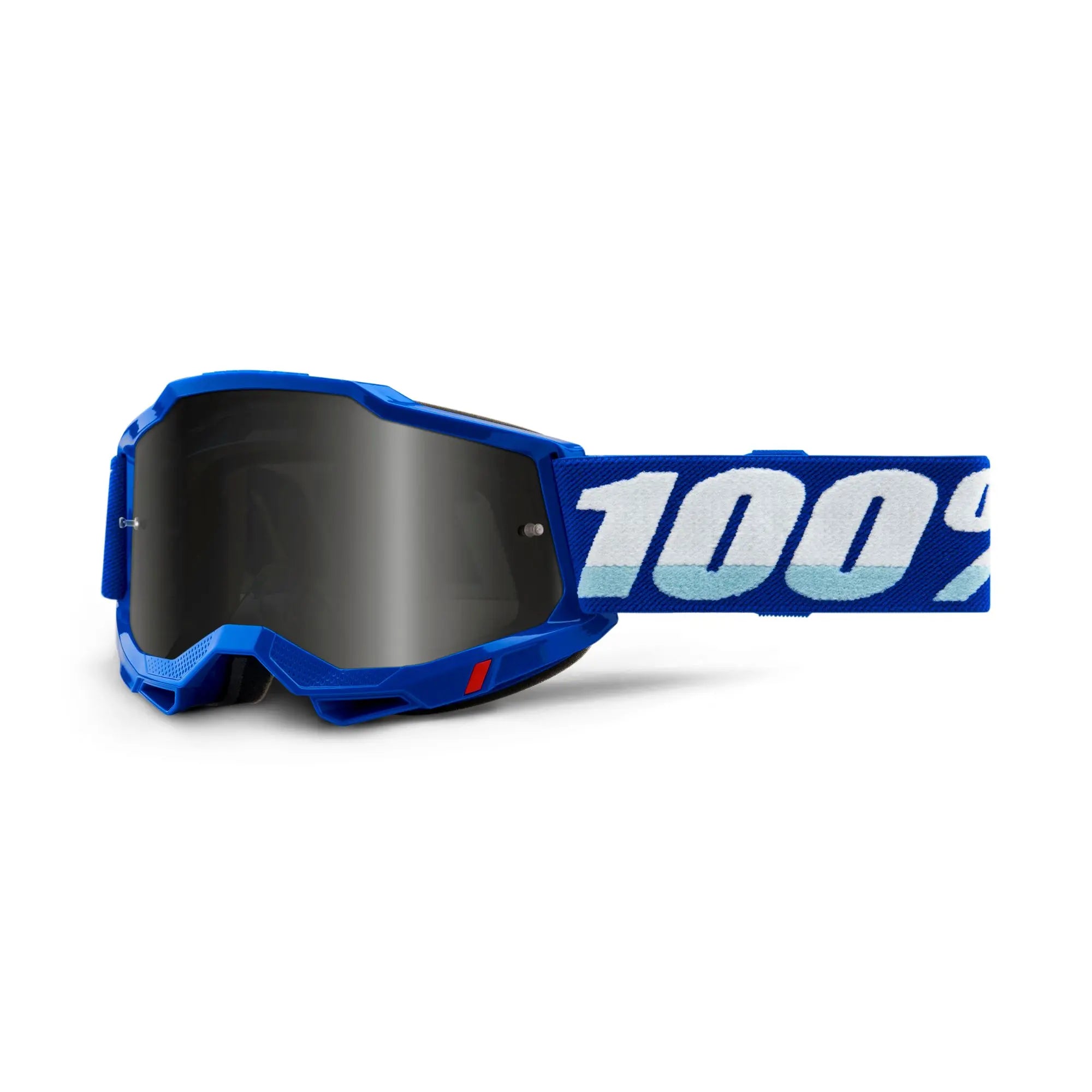 100% Accuri 2 Sand Goggles Blue / Smoke Lens - FREE UK Shipping, FREE 365 Day Returns | Moto Central