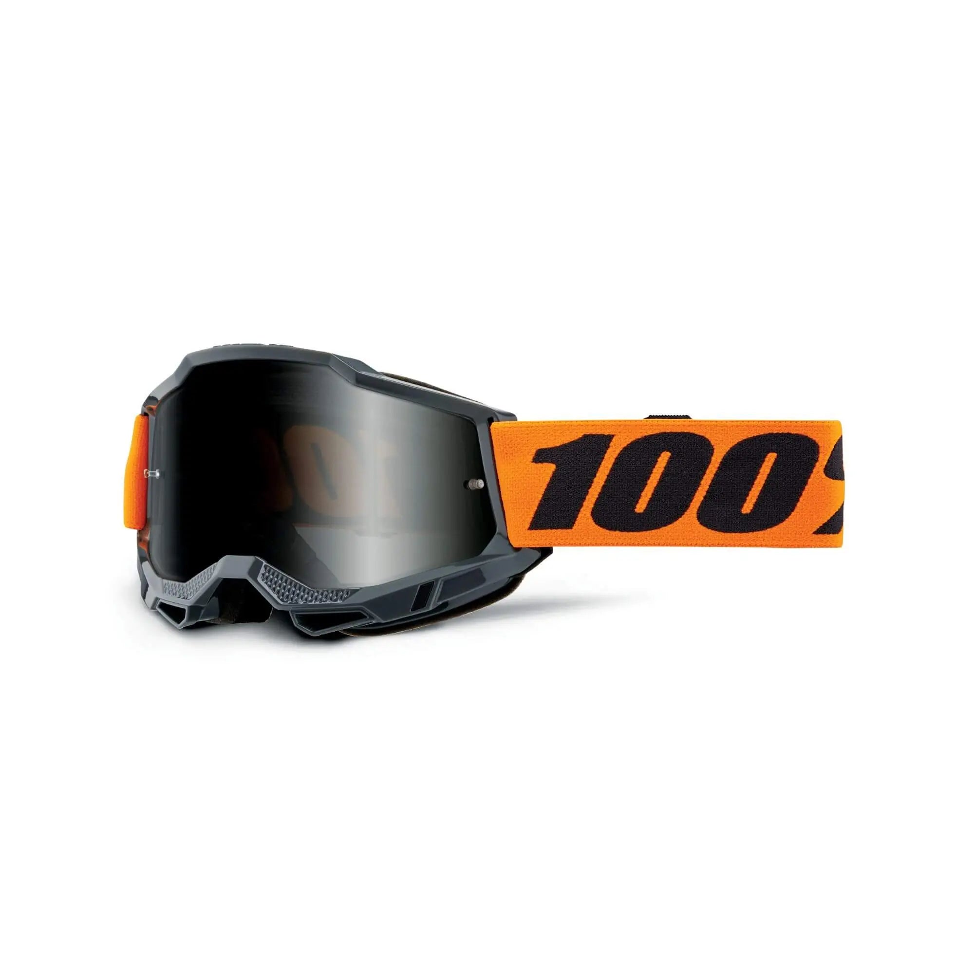 100% Accuri 2 Sand Goggles Orange / Smoke Lens - FREE UK Shipping, FREE 365 Day Returns | Moto Central