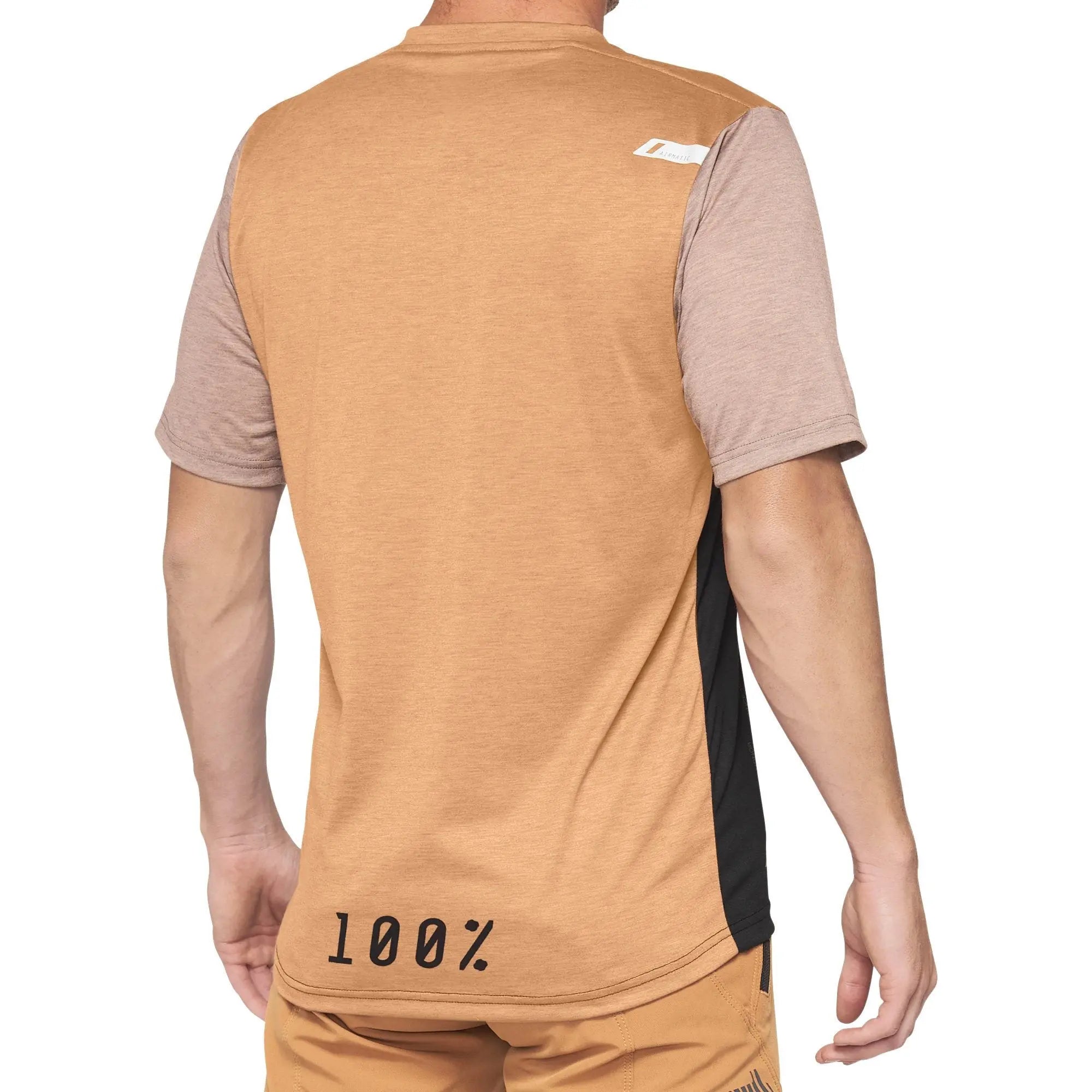 100% Airmatic Jersey Caramel / Black - FREE UK Shipping, FREE 365 Day Returns | Moto Central