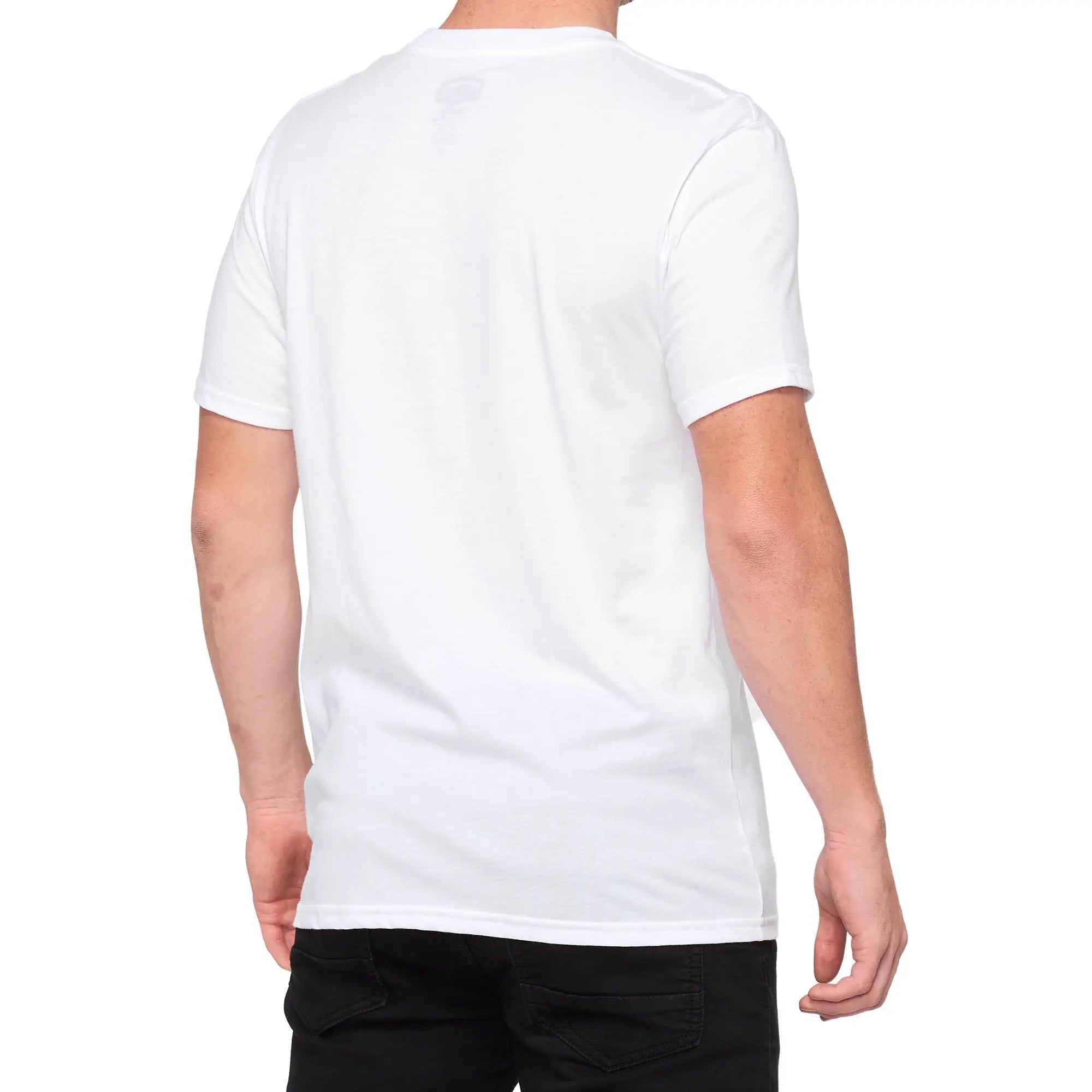 100% Alibi T-Shirt White - FREE UK Shipping, FREE 365 Day Returns | Moto Central