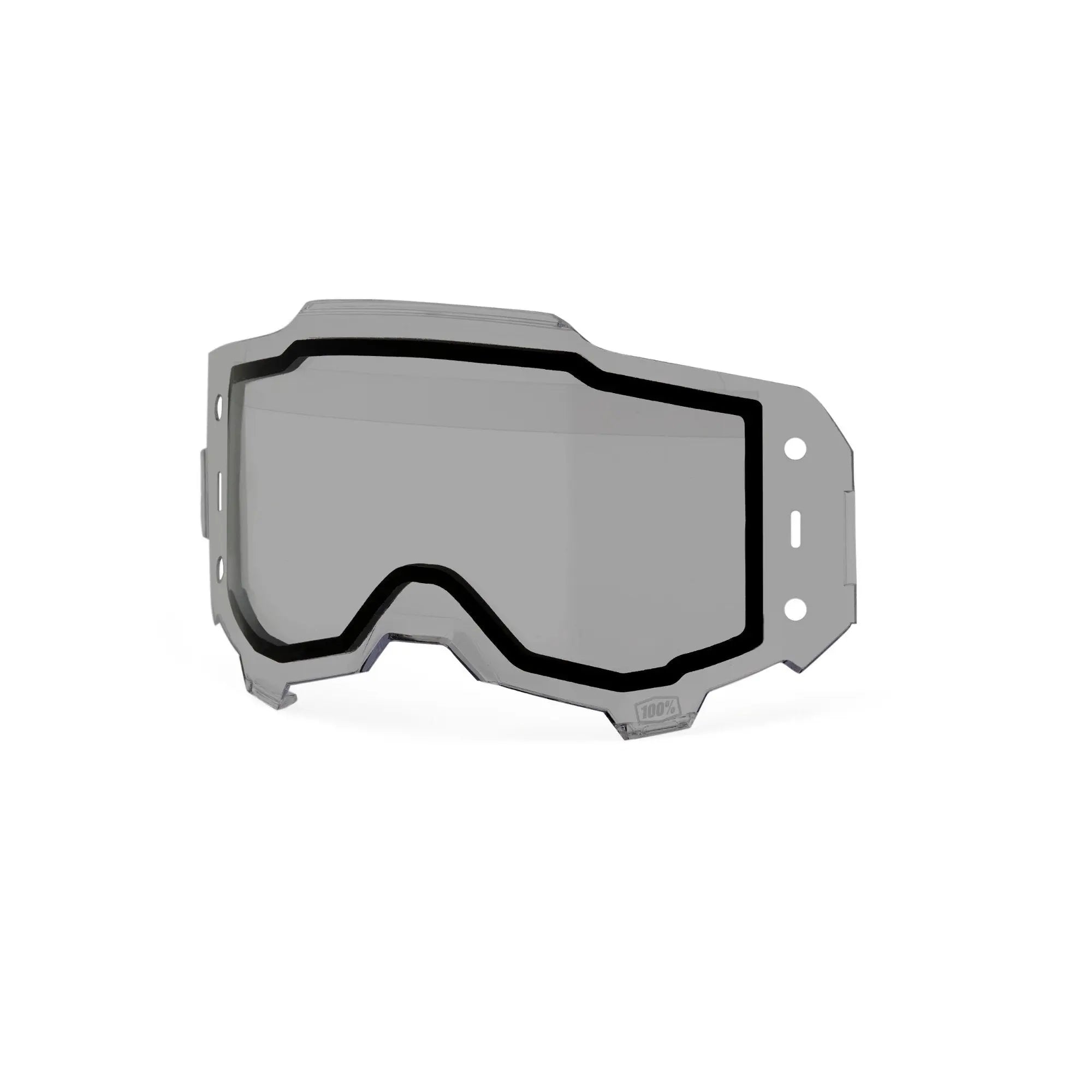 100% Armega Forecast Dual Pane Replacement Lens Smoke - FREE UK Shipping, FREE 365 Day Returns | Moto Central