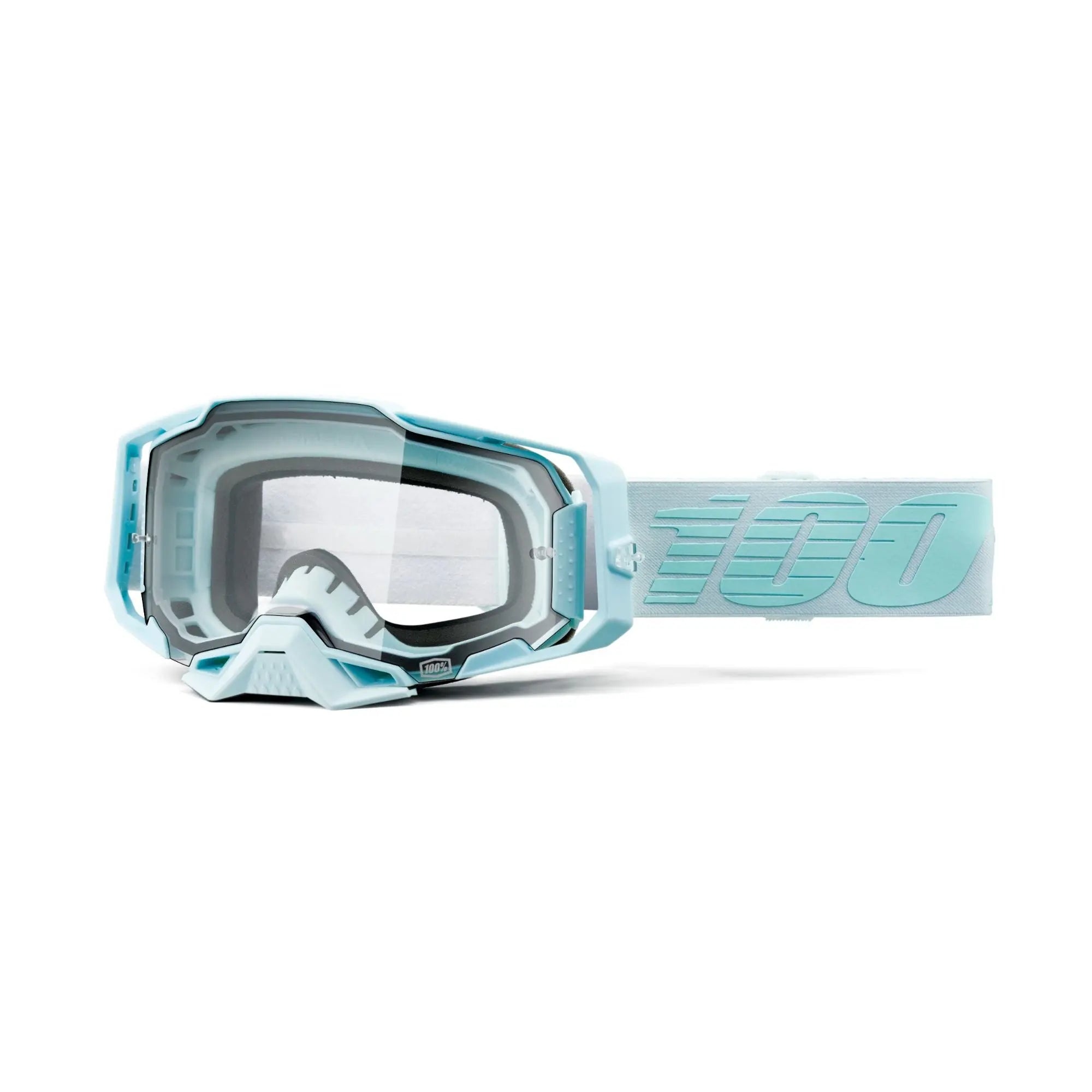 100% Armega Goggles Fargo/ Clear Lens - FREE UK Shipping, FREE 365 Day Returns | Moto Central