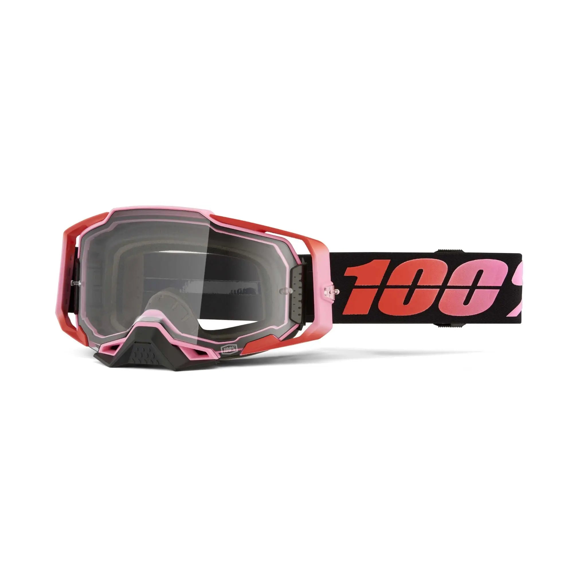 100% Armega Goggles Guerlin / Clear Lens - FREE UK Shipping, FREE 365 Day Returns | Moto Central