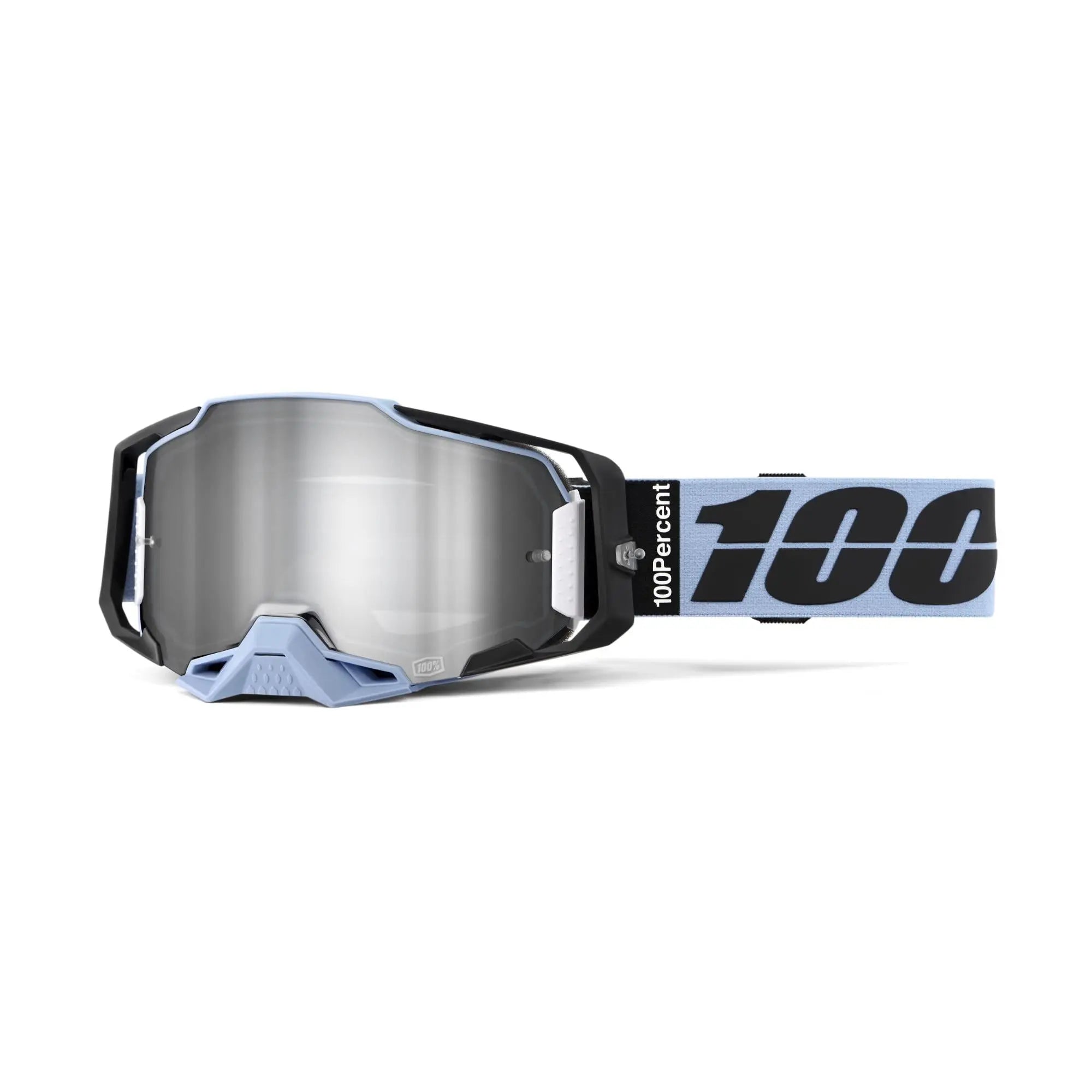 100% Armega Goggles Petros / Mirror Red/Blue Lens - FREE UK Shipping, FREE 365 Day Returns | Moto Central