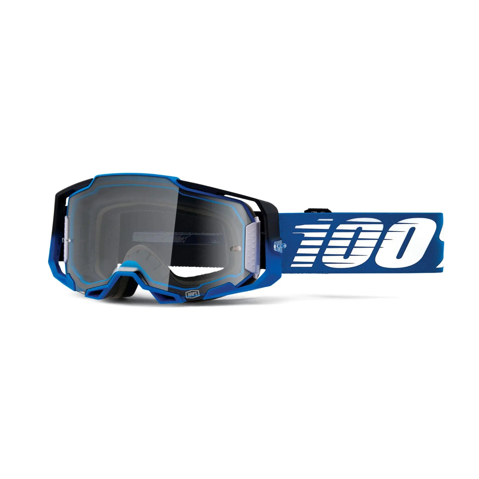 100% Armega Goggles Rockchuck / Clear Lens - FREE UK Shipping, FREE 365 Day Returns | Moto Central