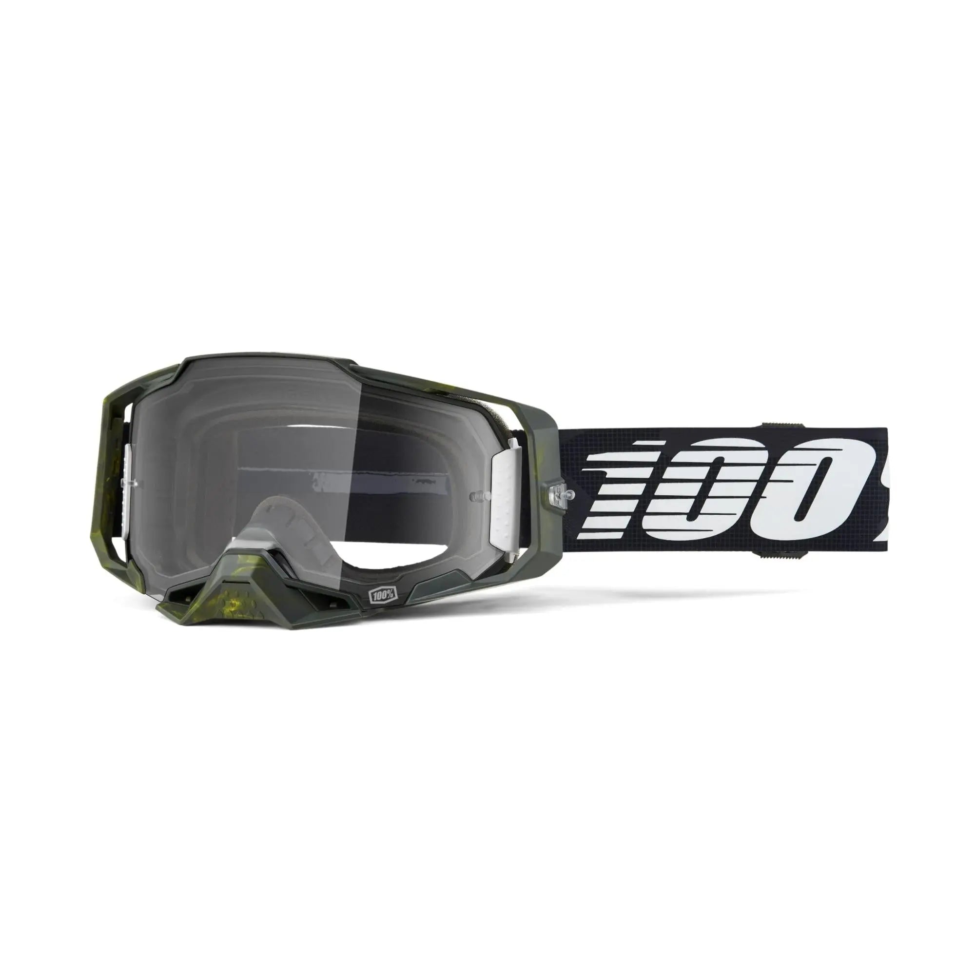 100% Armega Goggles Soledad / Clear Lens - FREE UK Shipping, FREE 365 Day Returns | Moto Central