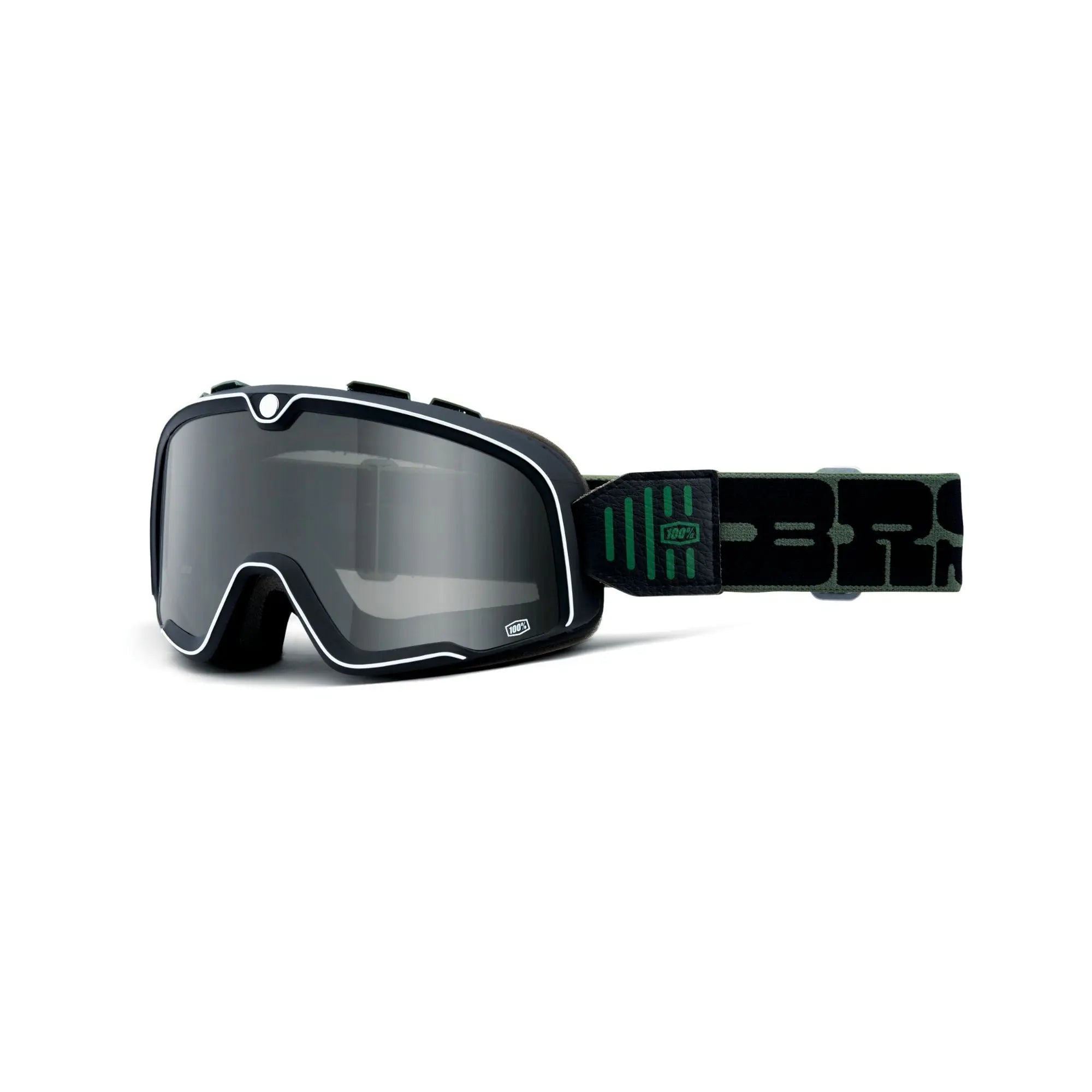 100% Barstow Goggle Kalmus / Smoke Lens - FREE UK Shipping, FREE 365 Day Returns | Moto Central