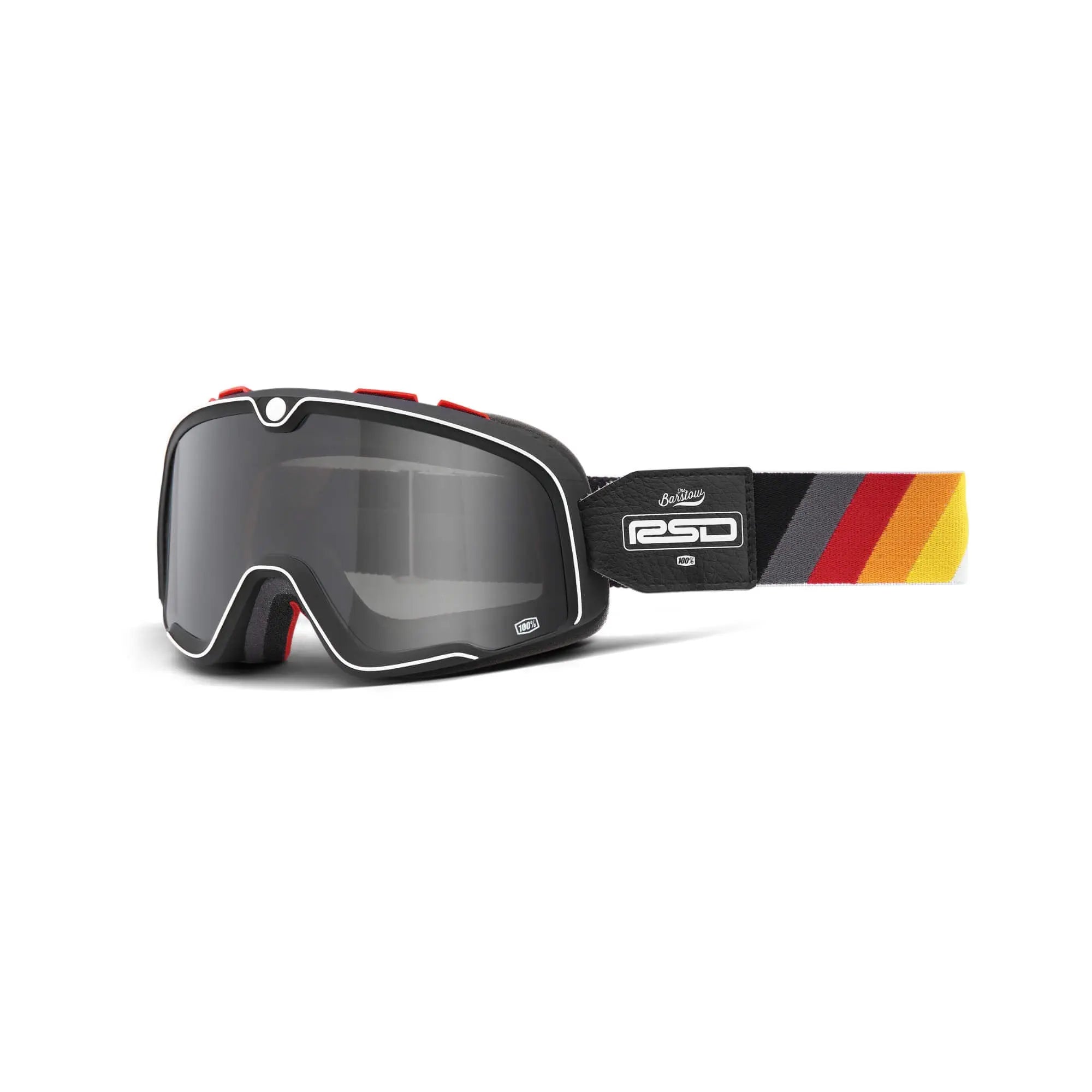 100% Barstow Goggle Malibu / Smoke Lens - FREE UK Shipping, FREE 365 Day Returns | Moto Central