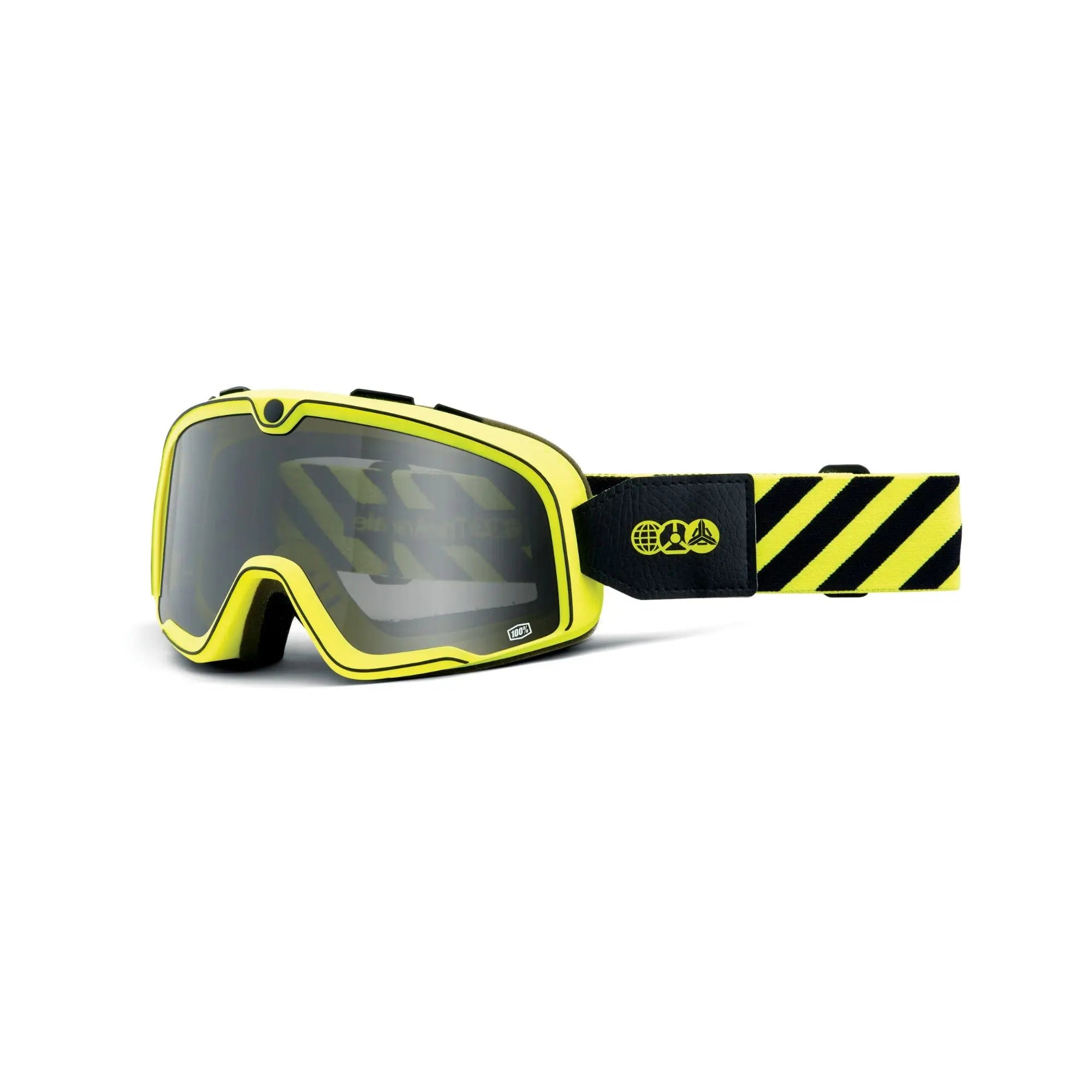 100% Barstow Goggle The Arsenale / Smoke Lens - FREE UK Shipping, FREE 365 Day Returns | Moto Central