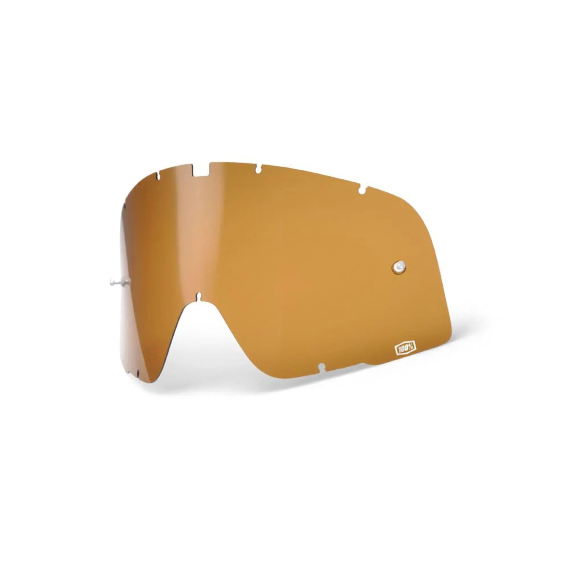 100% Barstow Replacement Lens Bronze - FREE UK Shipping, FREE 365 Day Returns | Moto Central