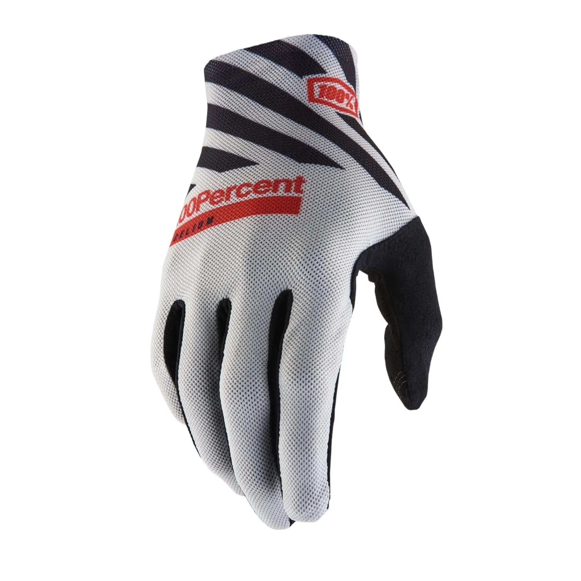 100% Celium Gloves Grey - FREE UK Shipping, FREE 365 Day Returns | Moto Central