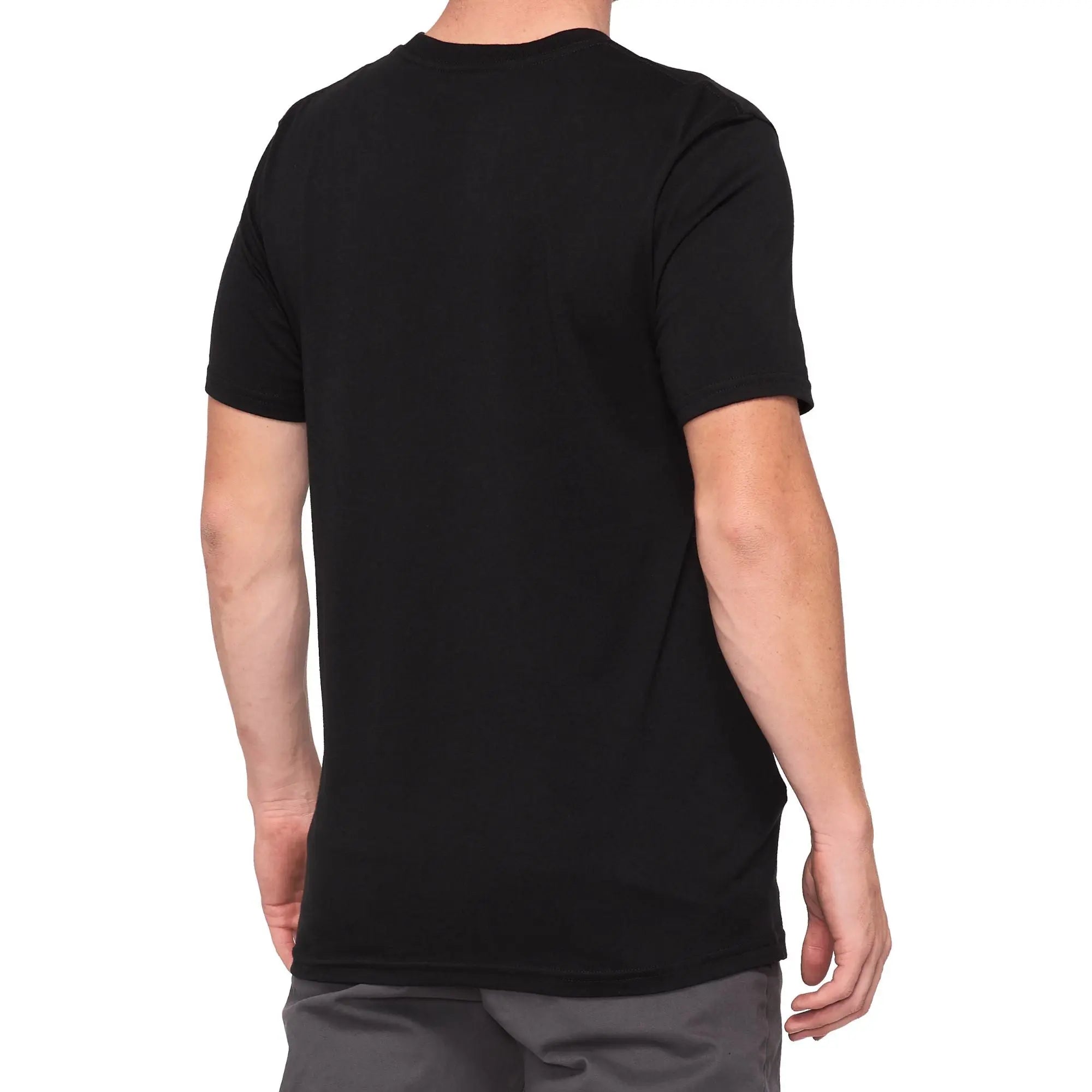 100% Classic T-Shirt Black - FREE UK Shipping, FREE 365 Day Returns | Moto Central