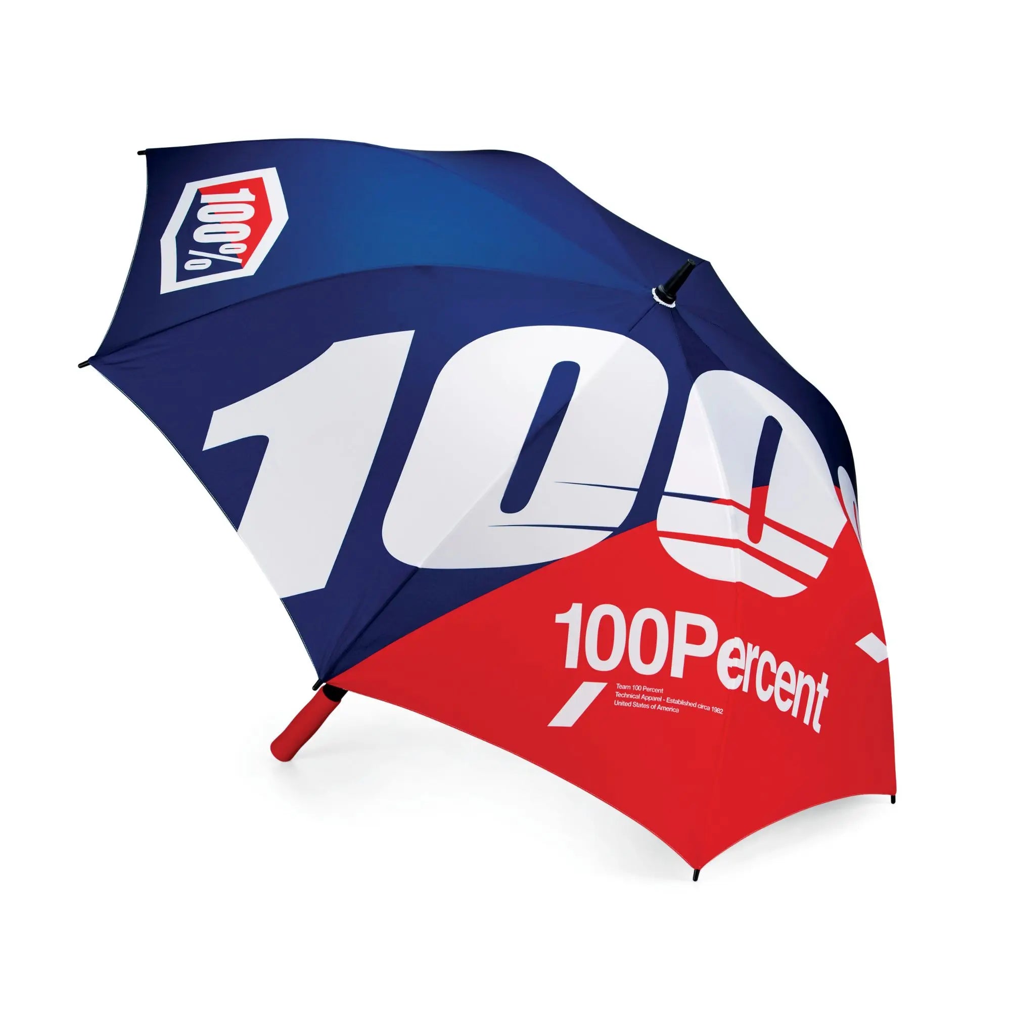 100% Copro Umbrella Red / Blue - FREE UK Shipping, FREE 365 Day Returns | Moto Central