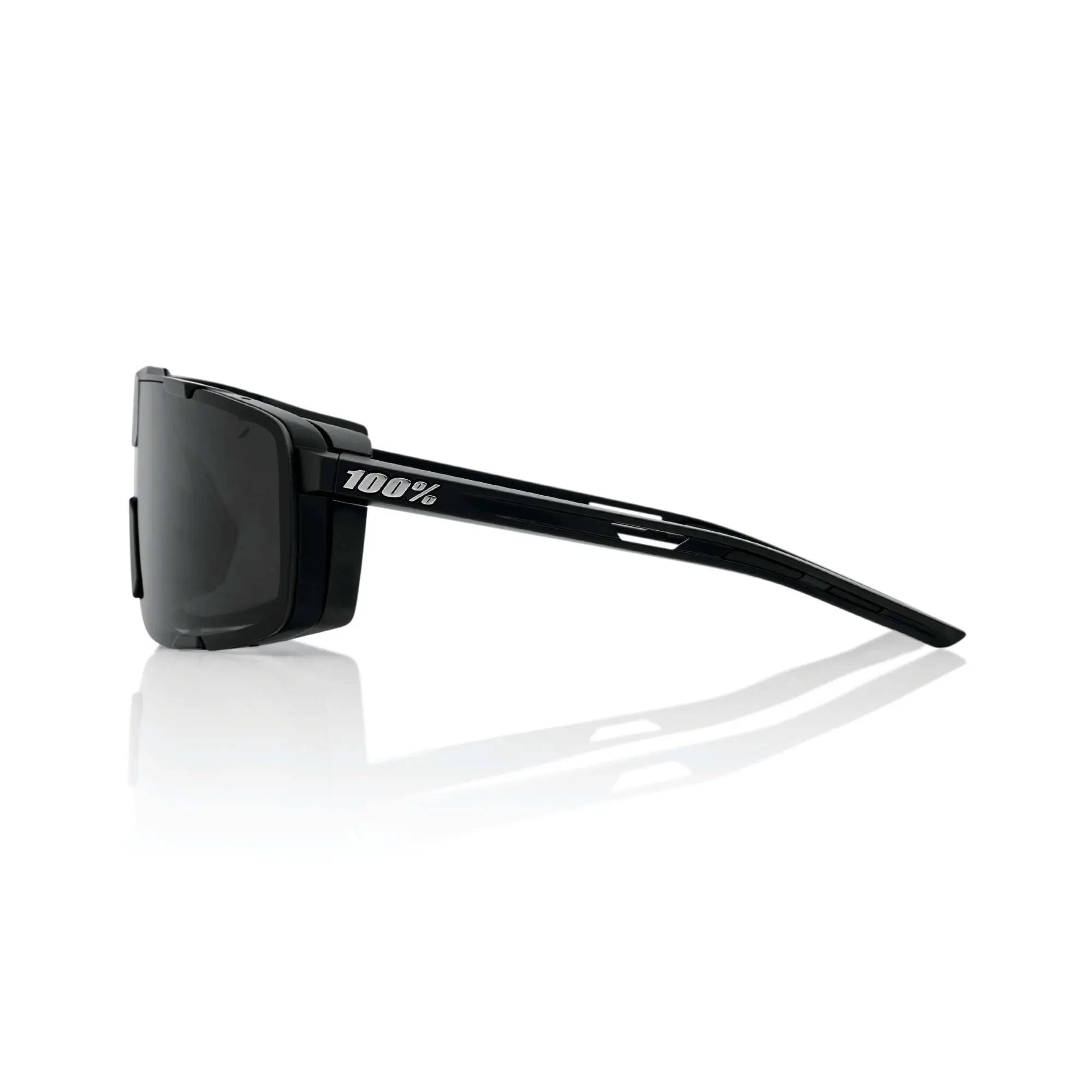 100% Eastcraft Glasses Matt Black / Smoke Lens - FREE UK Shipping, FREE 365 Day Returns | Moto Central