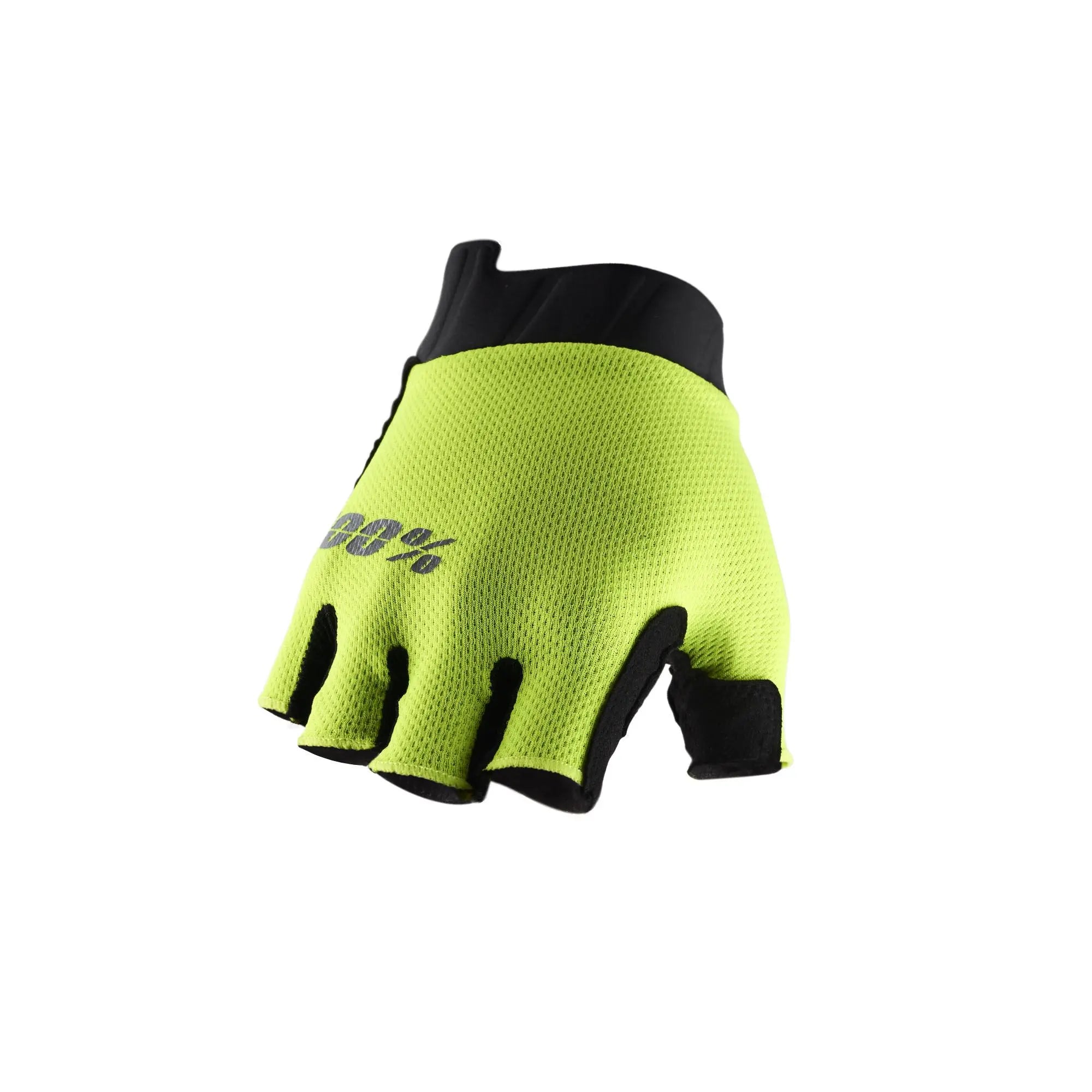 100% Exceeda Gloves Fluo Yellow - FREE UK Shipping, FREE 365 Day Returns | Moto Central