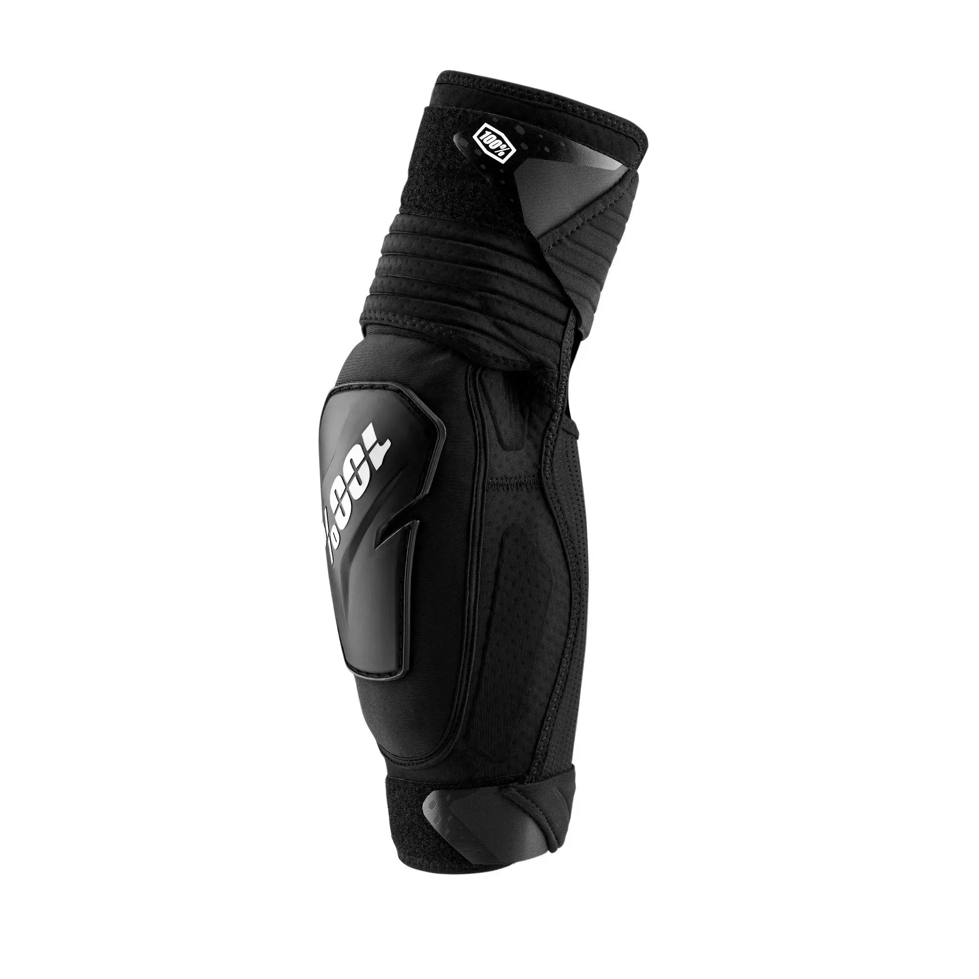 100% Fortis Elbow Guards Black - FREE UK Shipping, FREE 365 Day Returns | Moto Central