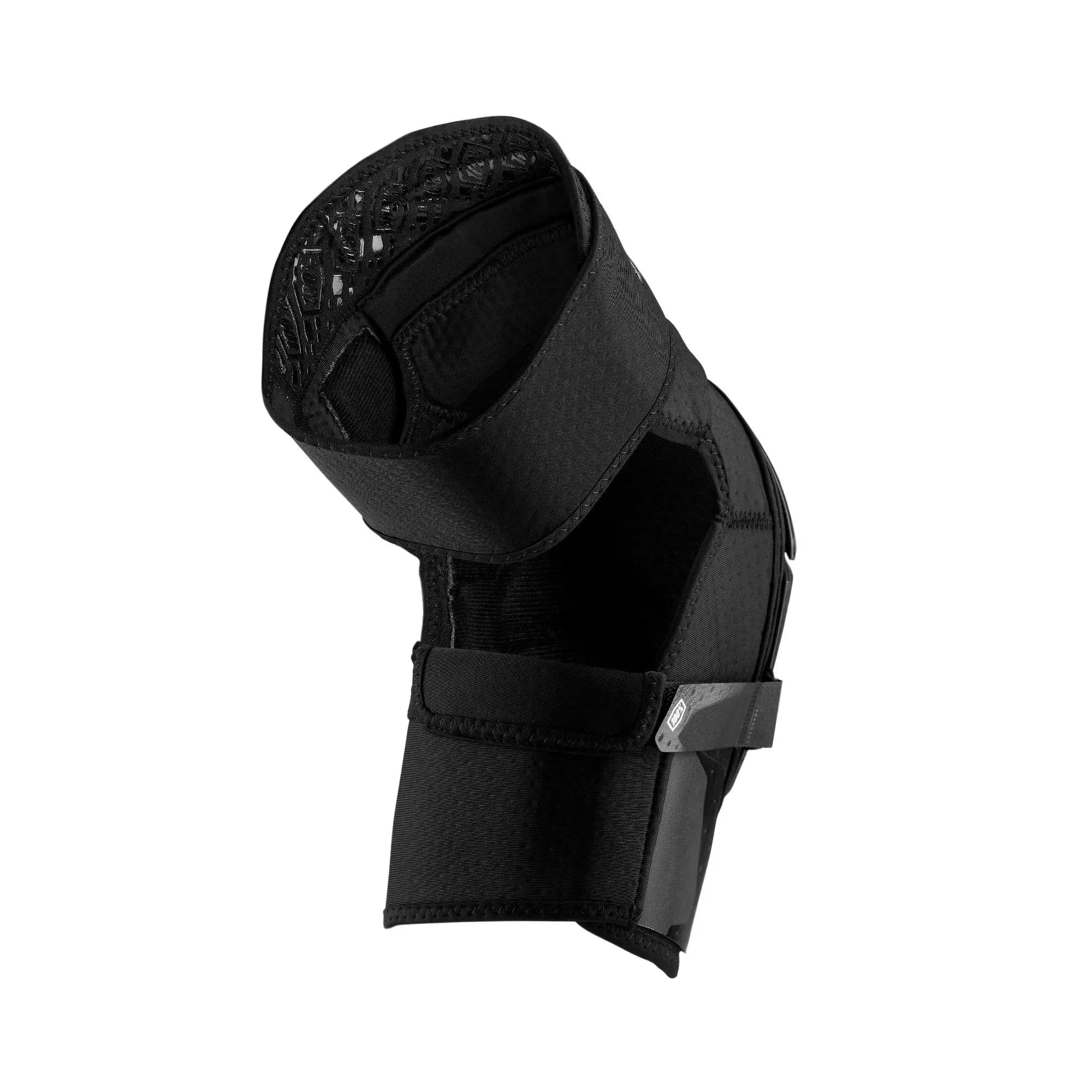 100% Fortis Knee Guards Black - FREE UK Shipping, FREE 365 Day Returns | Moto Central