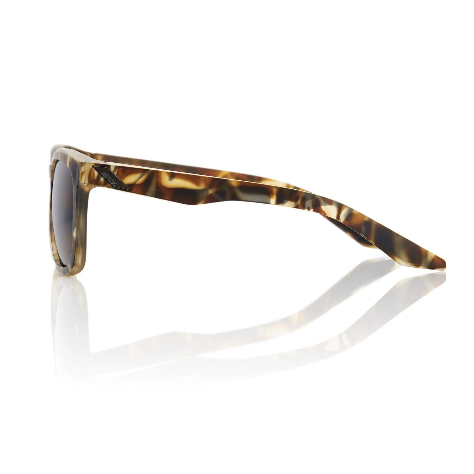 100% Hudson Glasses Soft Tact Havana / Bronze Lens - FREE UK Shipping, FREE 365 Day Returns | Moto Central