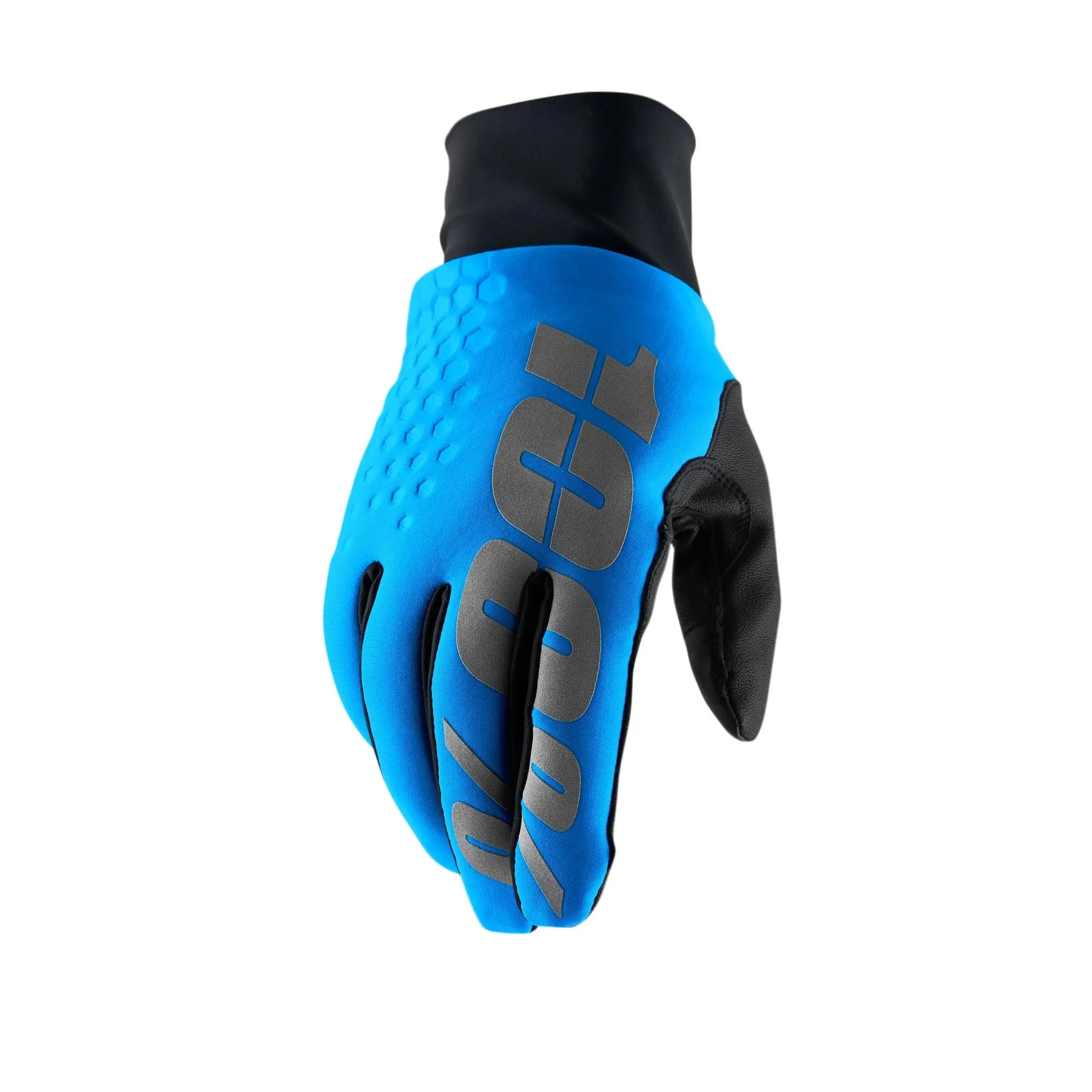 100% Hydromatic Brisker Waterproof Gloves Blue - FREE UK Shipping, FREE 365 Day Returns | Moto Central