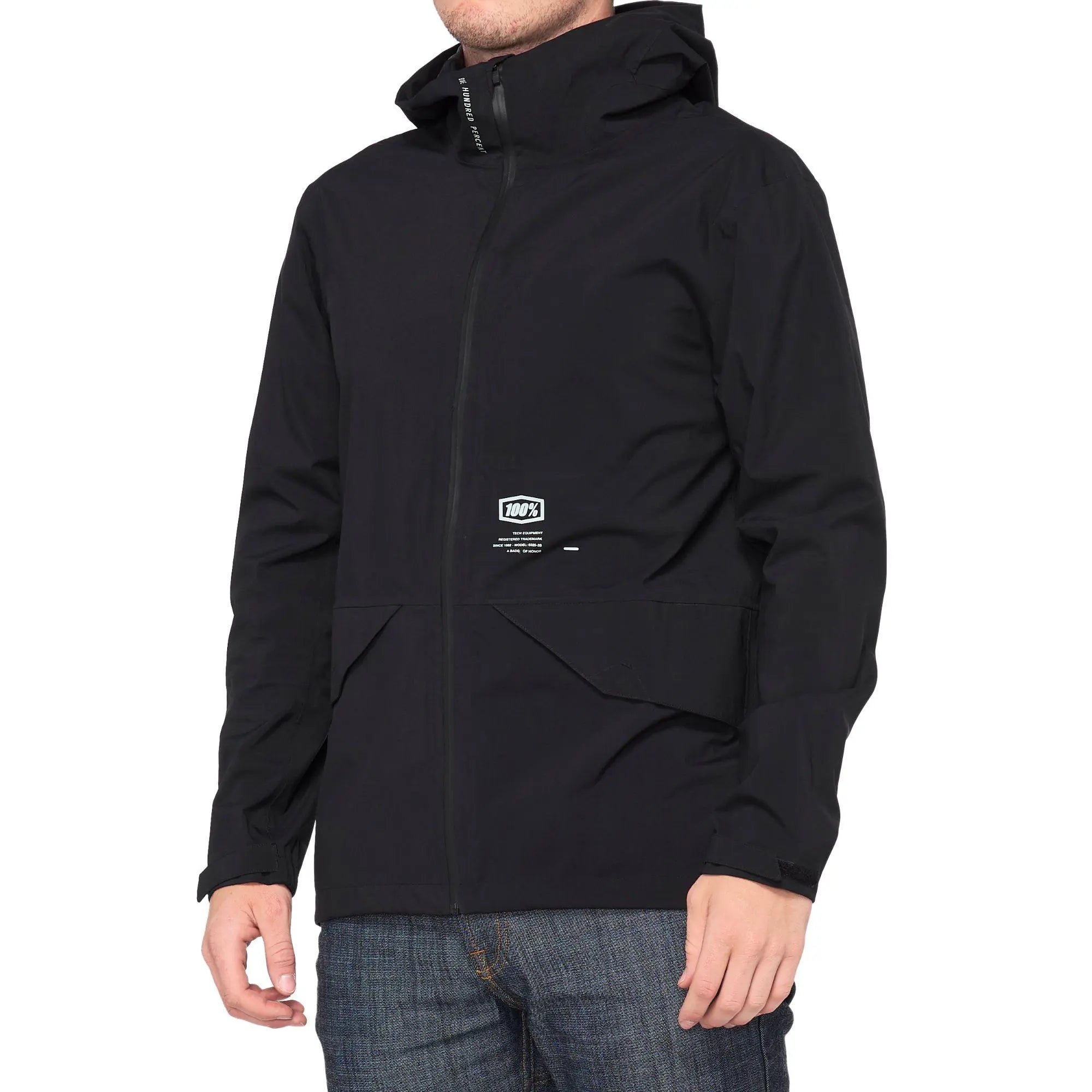 100% Hydromatic Waterproof Parka Black - FREE UK Shipping, FREE 365 Day Returns | Moto Central