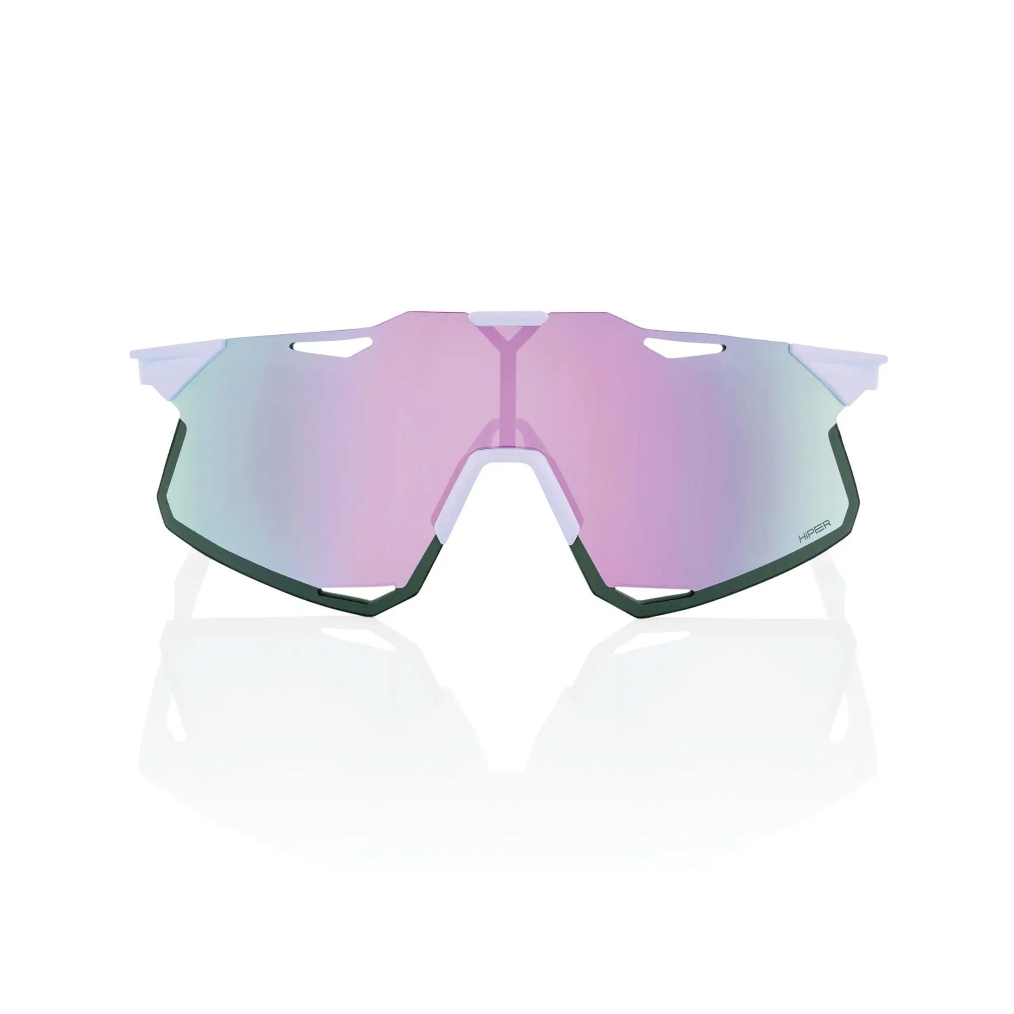 100% Hypercraft Glasses Gloss Lavender / HiPER Lavender Mirror Lens - FREE UK Shipping, FREE 365 Day Returns | Moto Central