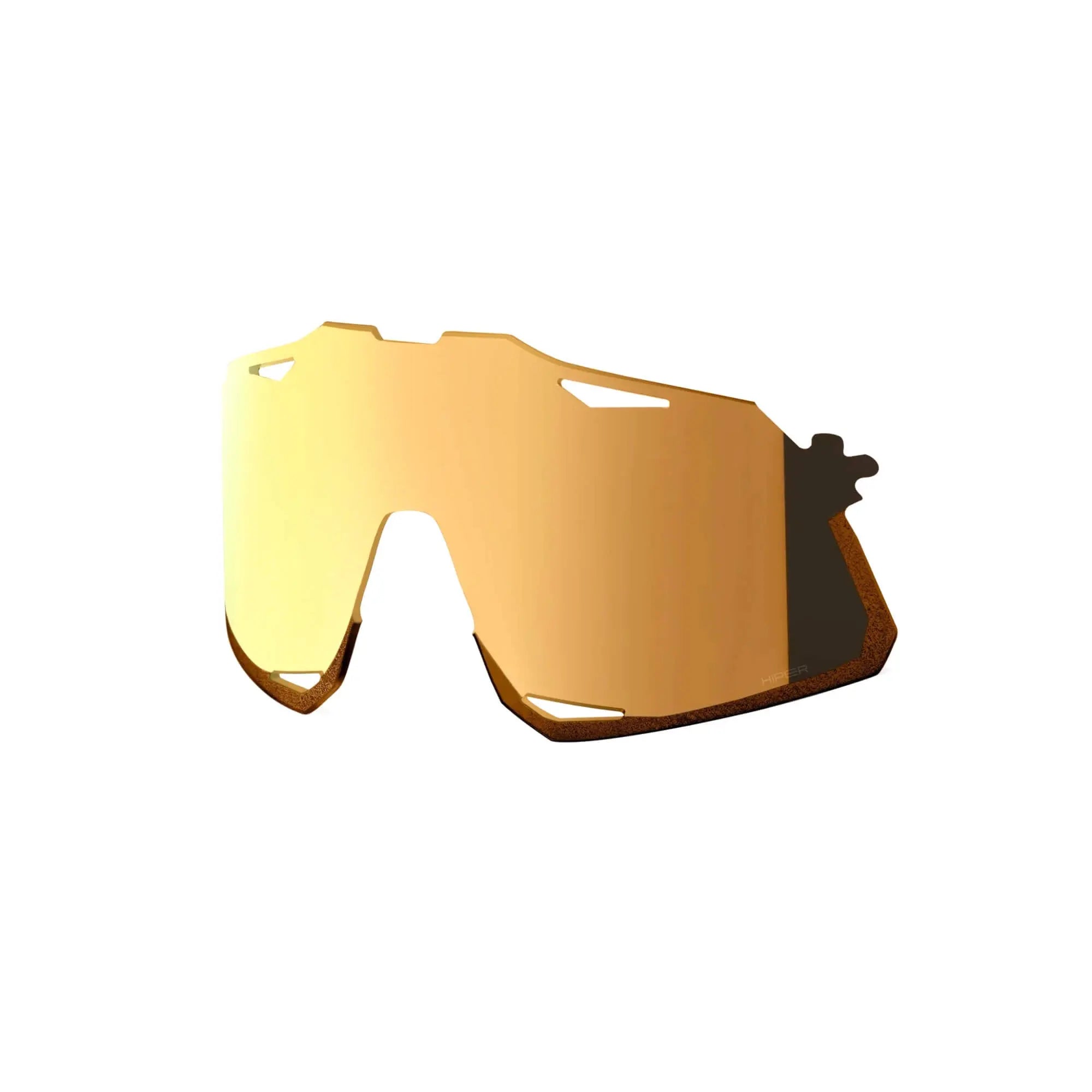 100% Hypercraft Replacement Polycarbonate Lens HiPER Gold Mirror - FREE UK Shipping, FREE 365 Day Returns | Moto Central